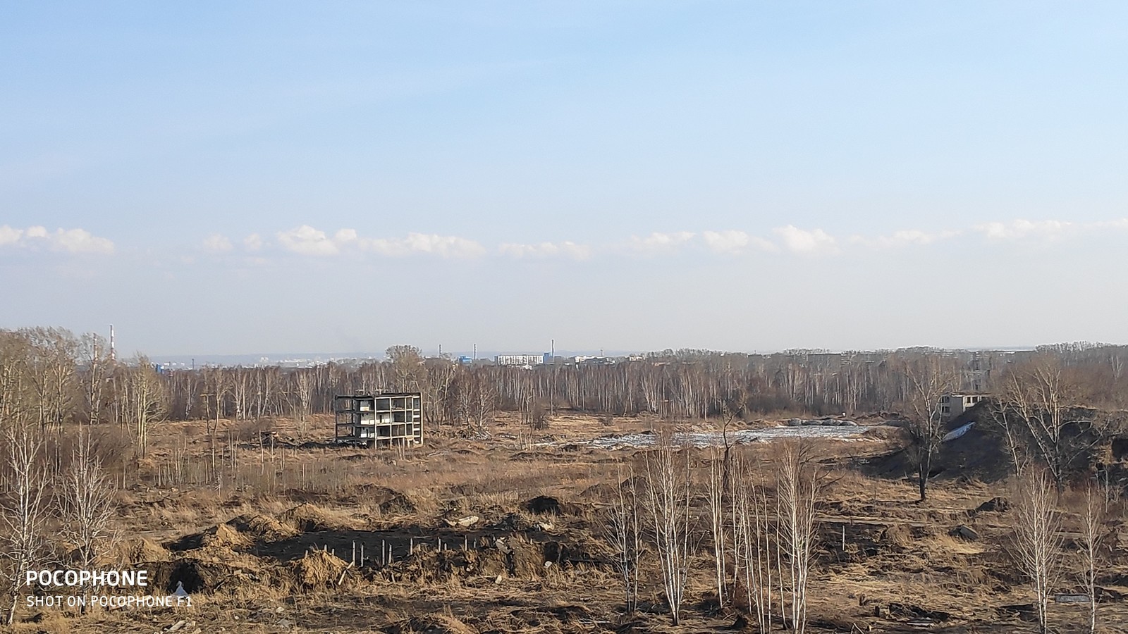 Cycling through abandoned places - My, Mobile photography, Pocophone F1, Spring, Longpost, Xiaomi