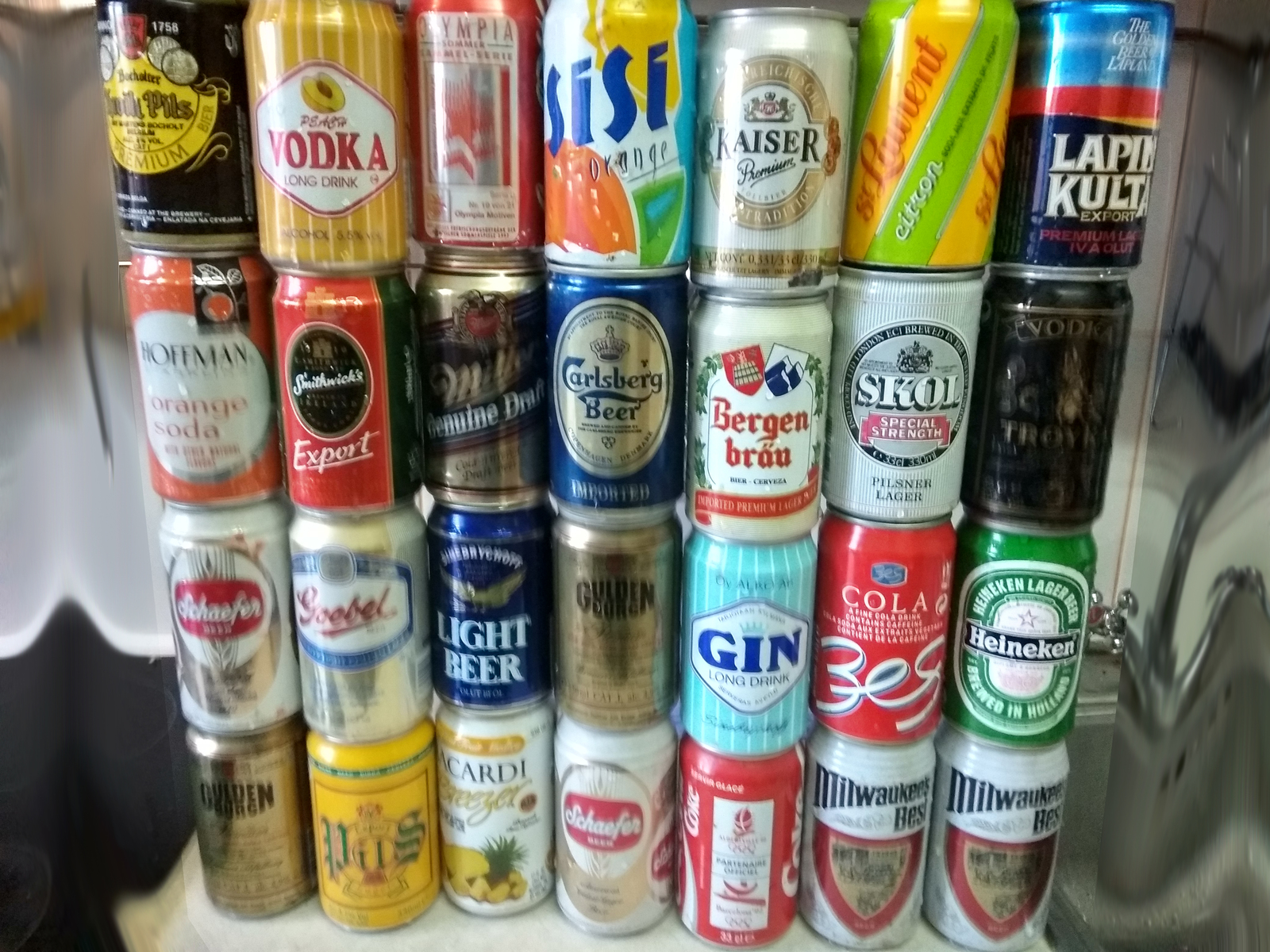 Clearing out the closet. - My, Beer can, , Story, Beer, Lemonade, Pantry