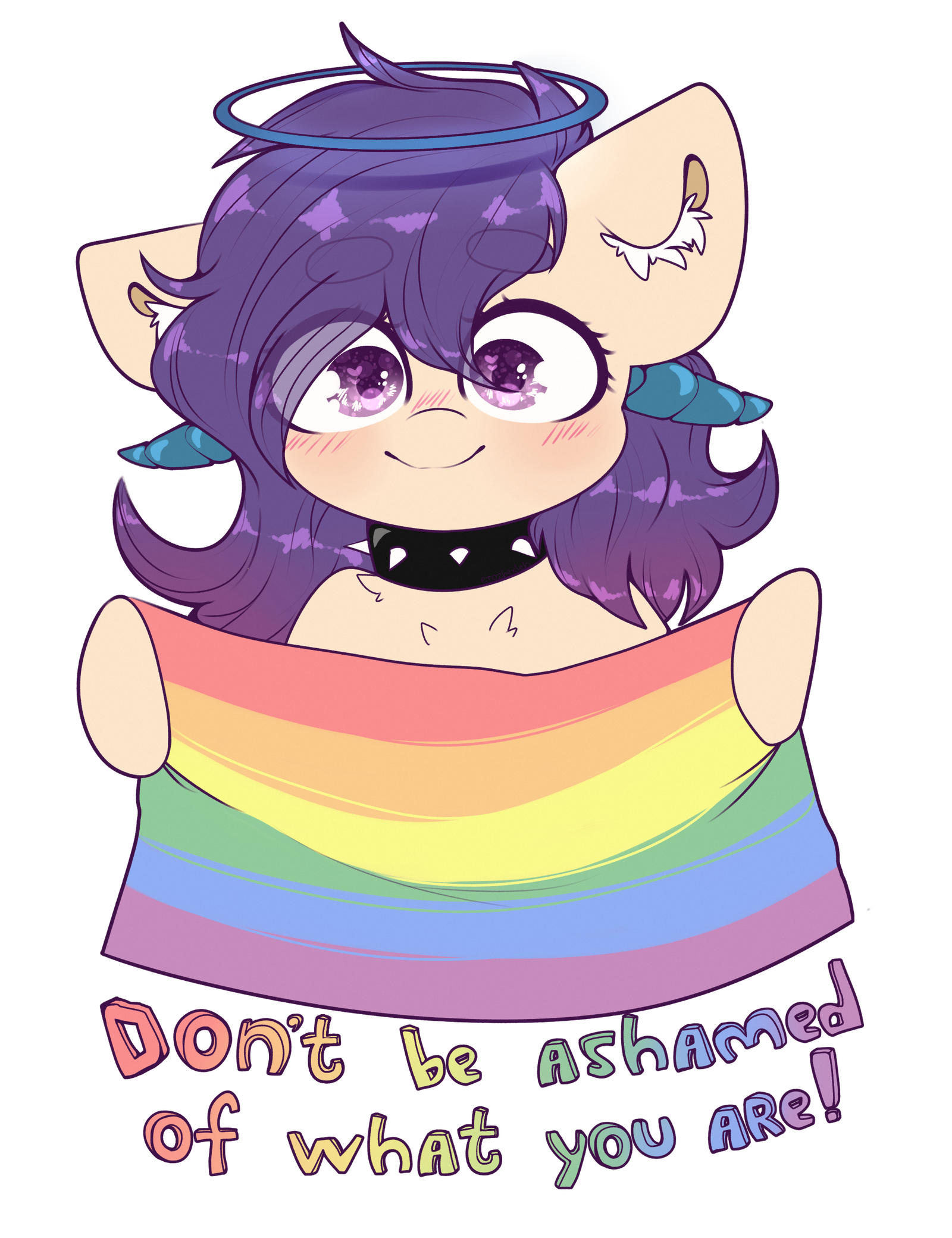 Don't be ashamed of who you are - My little pony, , LGBT, Original character