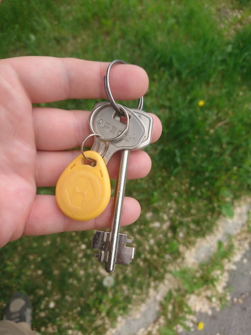 Found the keys - My, Novosibirsk, Keys