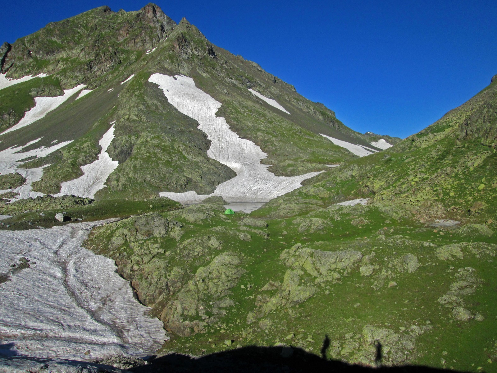 The Abishira-Akhuba Ridge and its lakes - My, The mountains, Arkhyz, Hike, Lake, Tourism, Landscape, The photo, Nature, Longpost