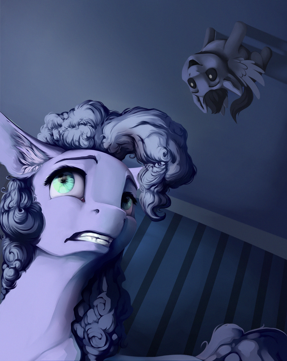 Where are you? You creepie lttle child... - Horror, 28gooddays, Tag, Serials, , Season 2, Pound Cake, Pinkie pie, My little pony