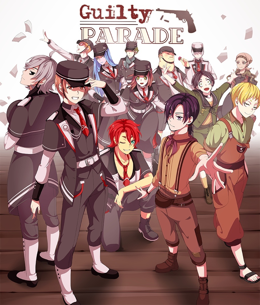 7 reasons why you should wait for the visual novel Guilty Parade from Nozori Games - My, Guilty Parade, Visual novel, Anime Game, Инди, Indie game, Detective, Gamedev, GIF, Longpost