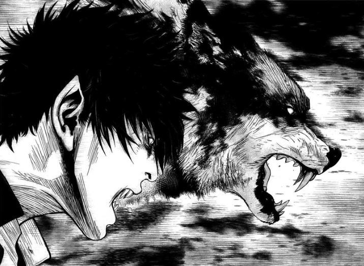 Wolf Guy - Wolfen Crest Werewolf - Coat of Arms of the Wolf, The Story of a Wolf (18+) - My, Anime, Manga, Longpost