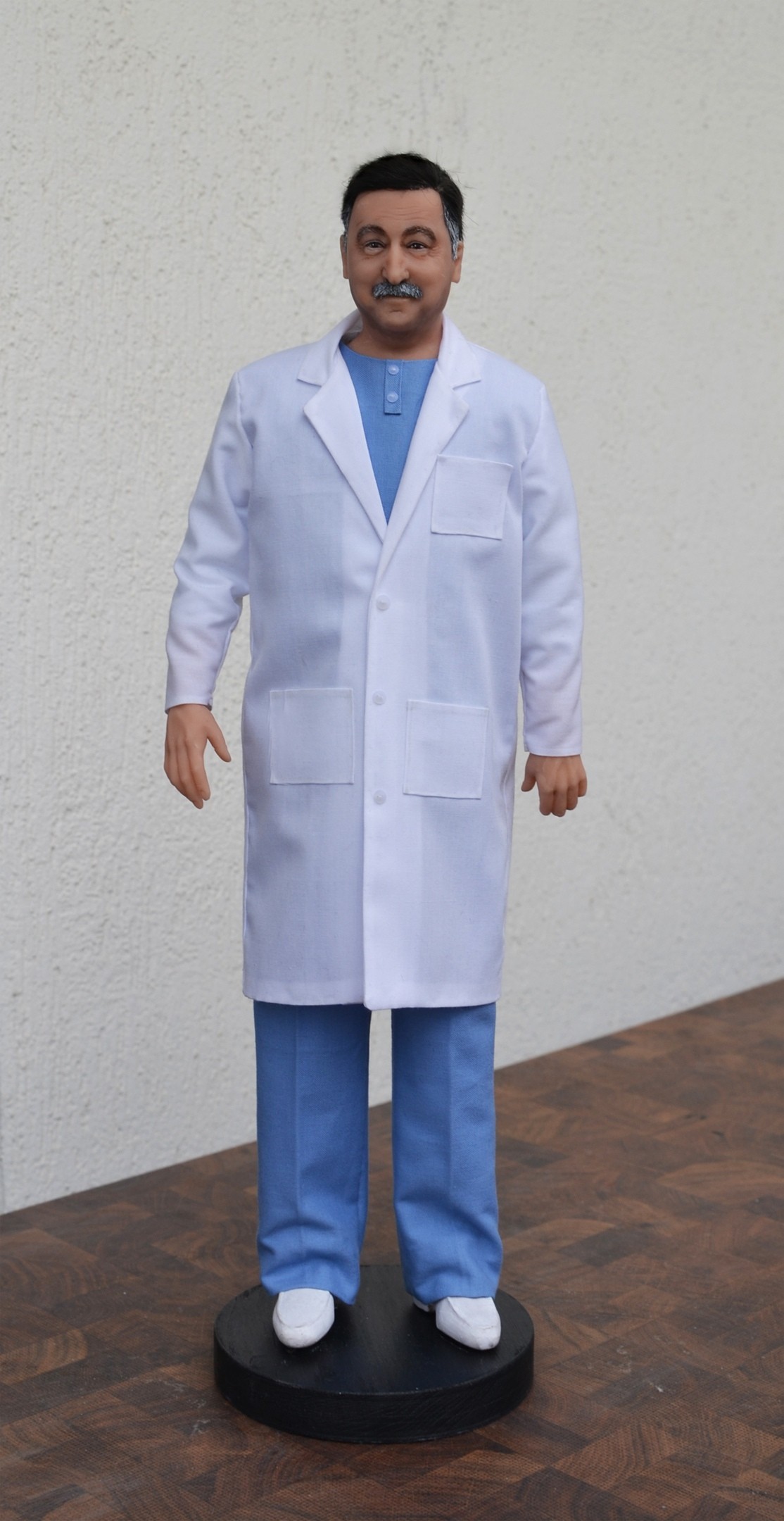 Portrait dolls. Doctors. - My, Medics, Portrait doll, With your own hands, Polymer clay, Longpost