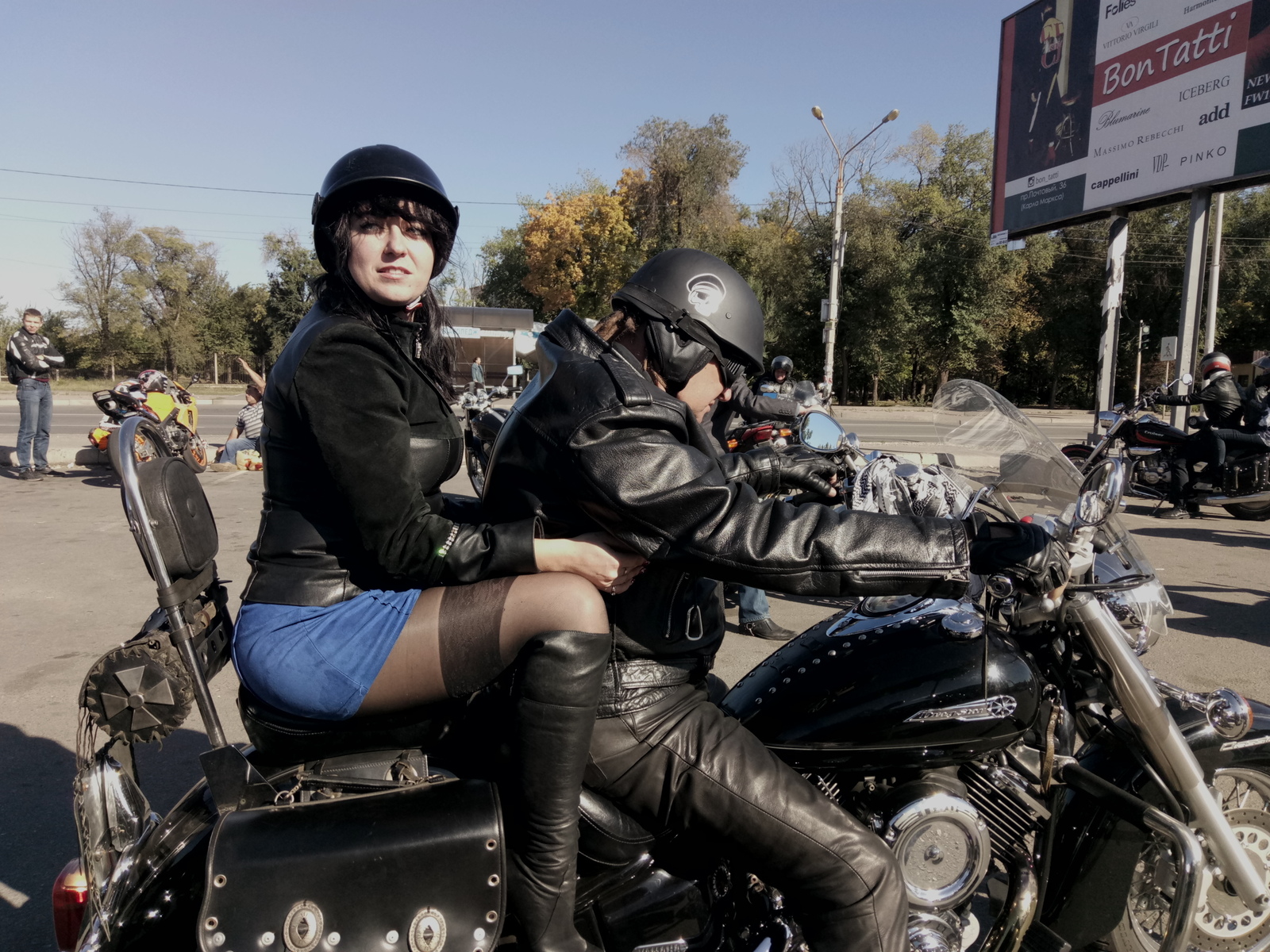 The Distinguished Gentleman's Ride 2018 in Krivoy Rog - My, Krivoy Rog, Motorcycles, Retro, Bikers, Moto, Longpost, , Motorcyclists