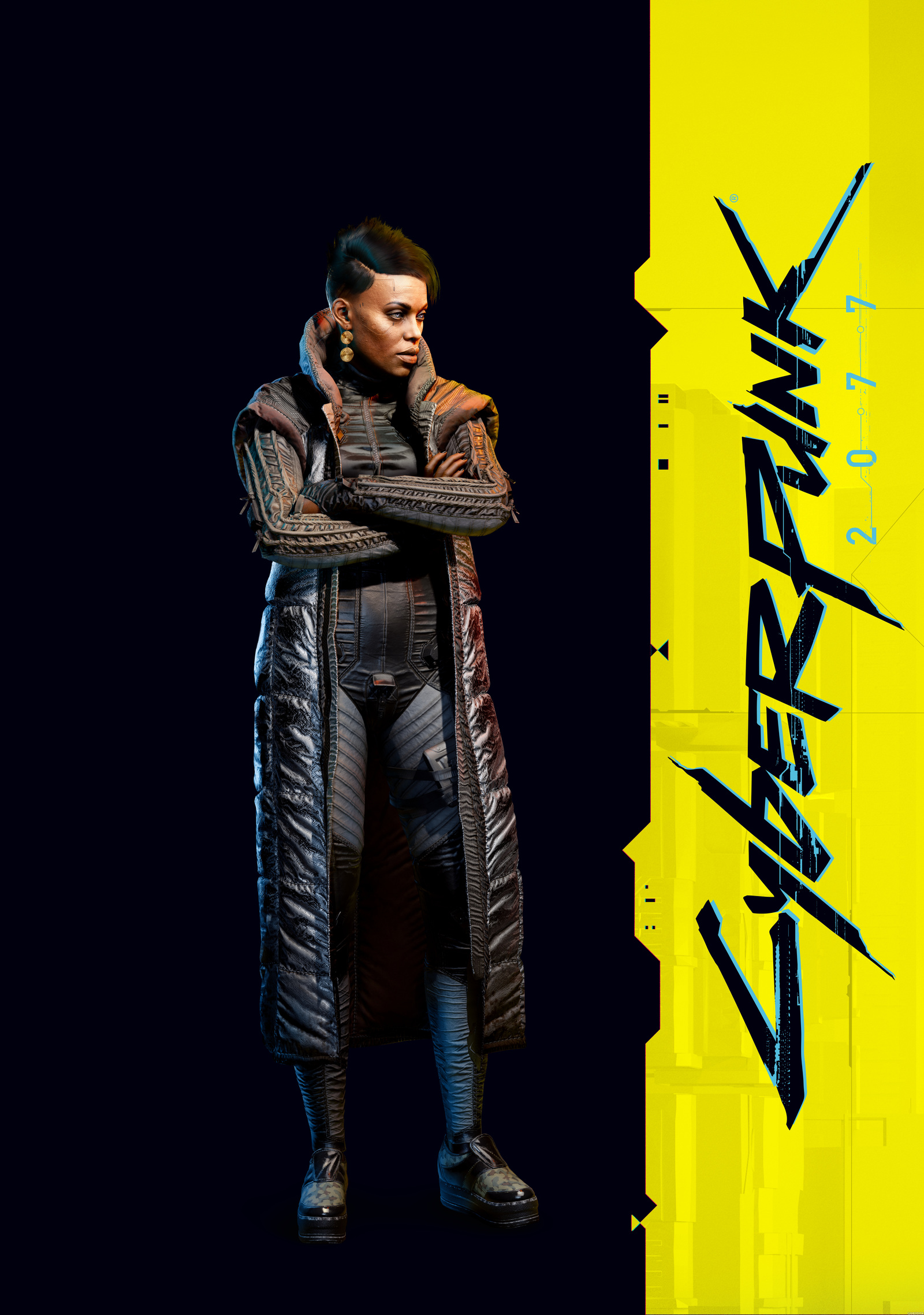 Concept art for Cyberpunk 2077 depicting the four clothing and lifestyle styles of the people who inhabit Night City. - Cyberpunk 2077, Computer games, Screenshot, Longpost