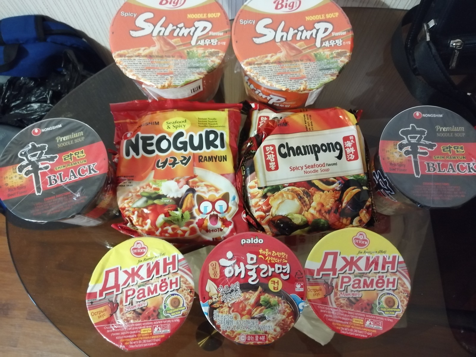 Korean grocery store Maru on Vorobyovy Gory - My, Doshirakology, Noodles, Longpost