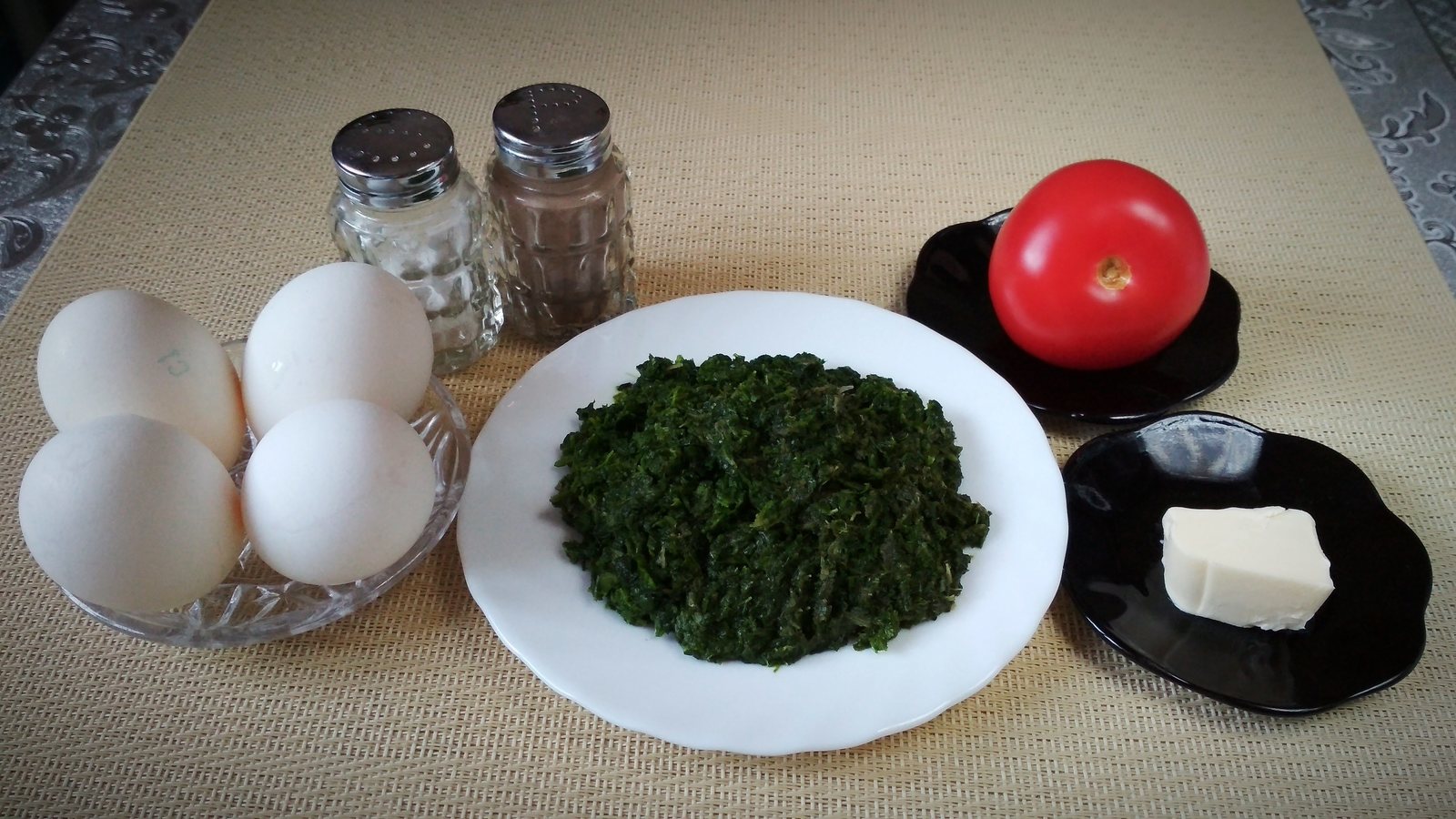 Interesting breakfast with spinach - My, Recipe, Chew-Ka!, Breakfast, Spinach, Eggs, Zen, Longpost