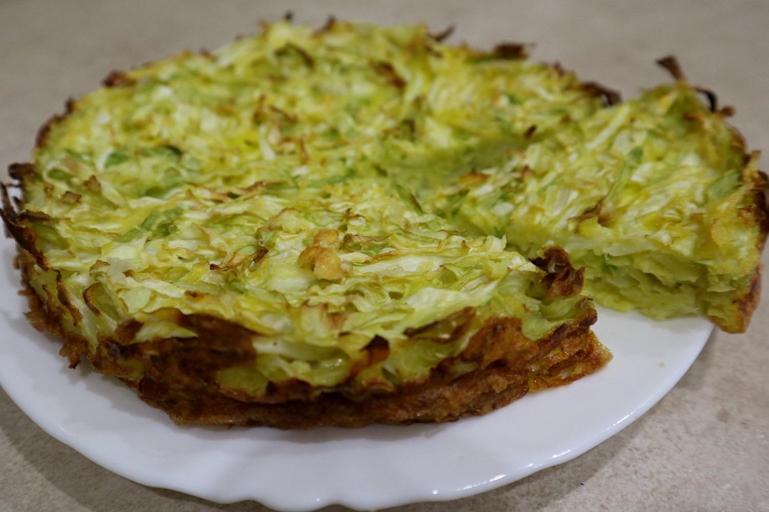 Cabbage casserole in the oven - My, Recipe, Food, Casserole, Cabbage, Video, Longpost, , Cooking