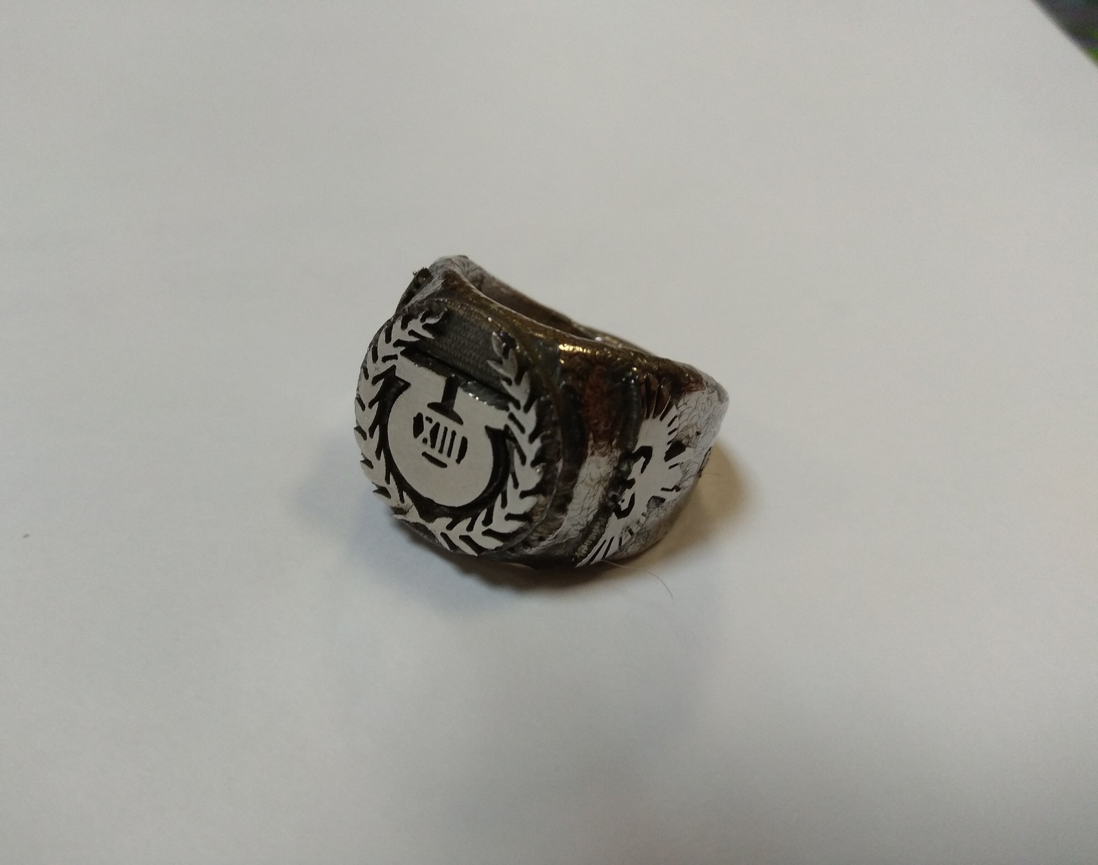 A ring hardened in battle. Part 4 - My, Warhammer 40k, Ring, With your own hands, Factory, Longpost