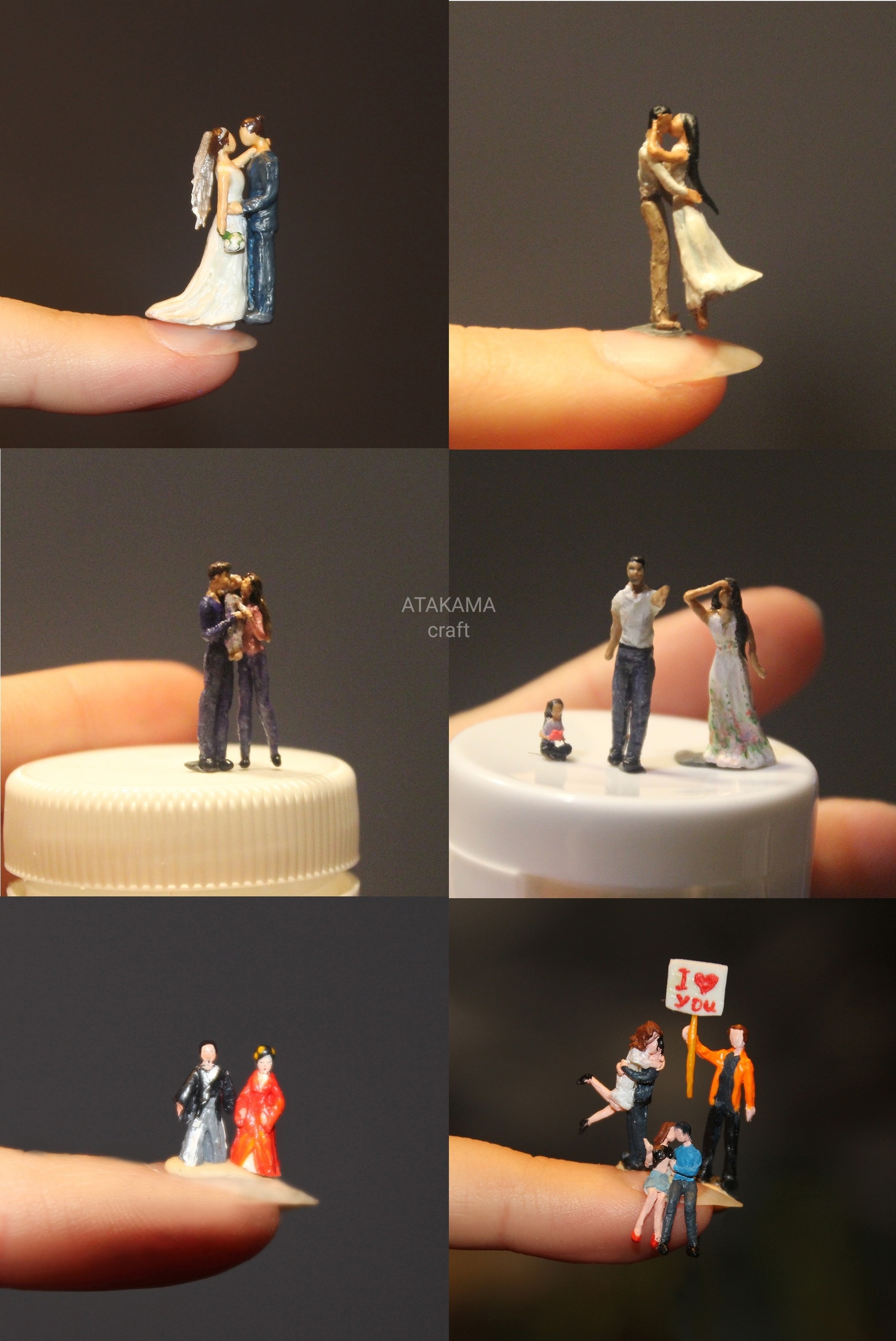 Miniature people, animals and houses - handmade figurines - My, Miniature, miniature things, Needlework without process, Miniatures, Handmade, Creation, Painting miniatures, Longpost