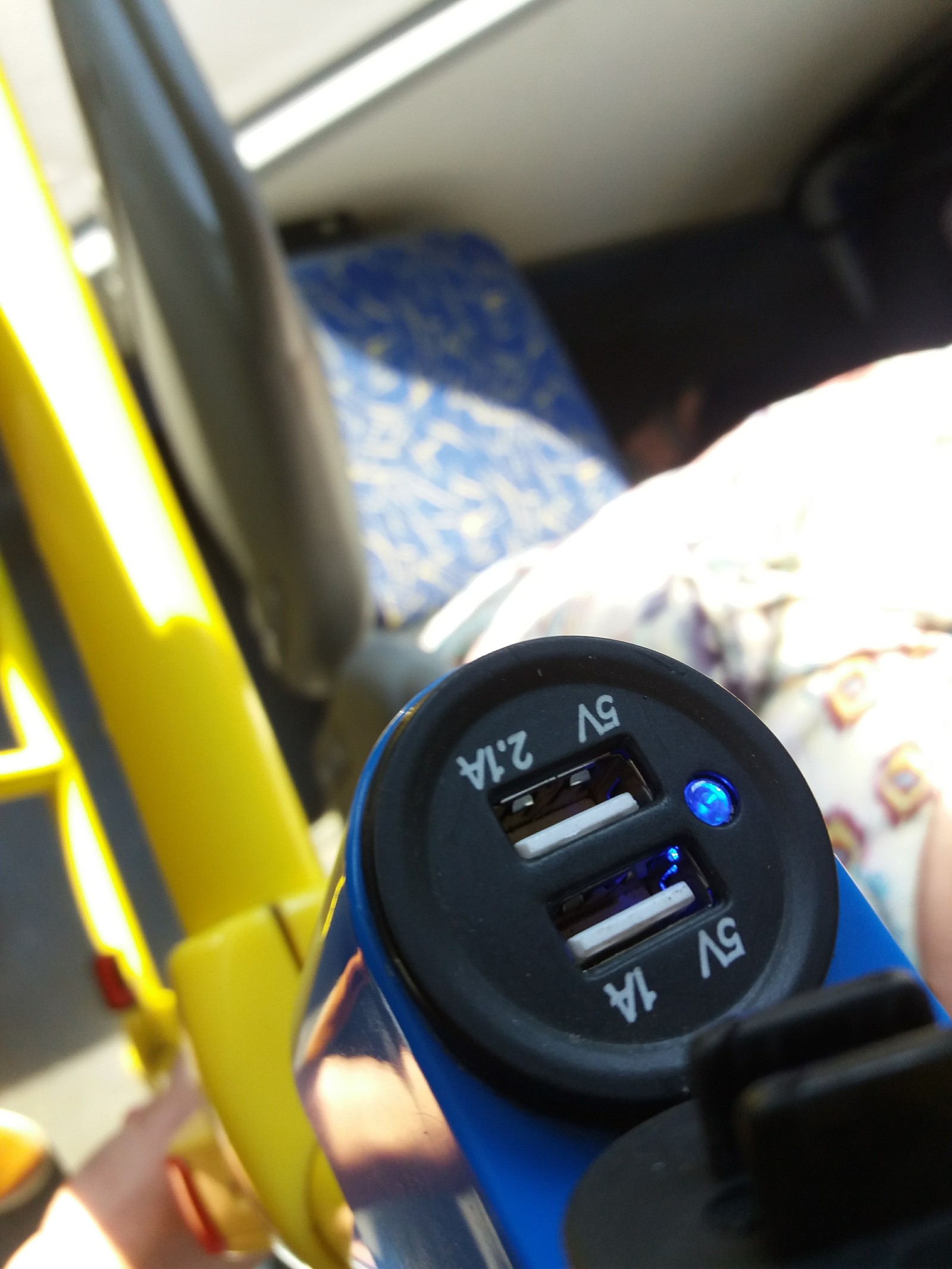 In a trolleybus - Trolleybus, USB, Longpost