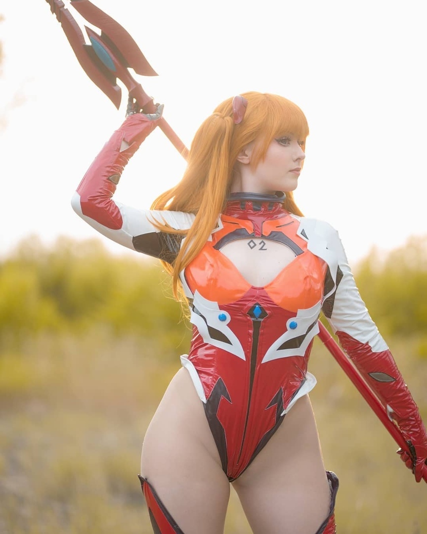 Asuka Langley from Evangelion - NSFW, Cosplay, Evangelion, Asuka langley, Beautiful girl, Longpost