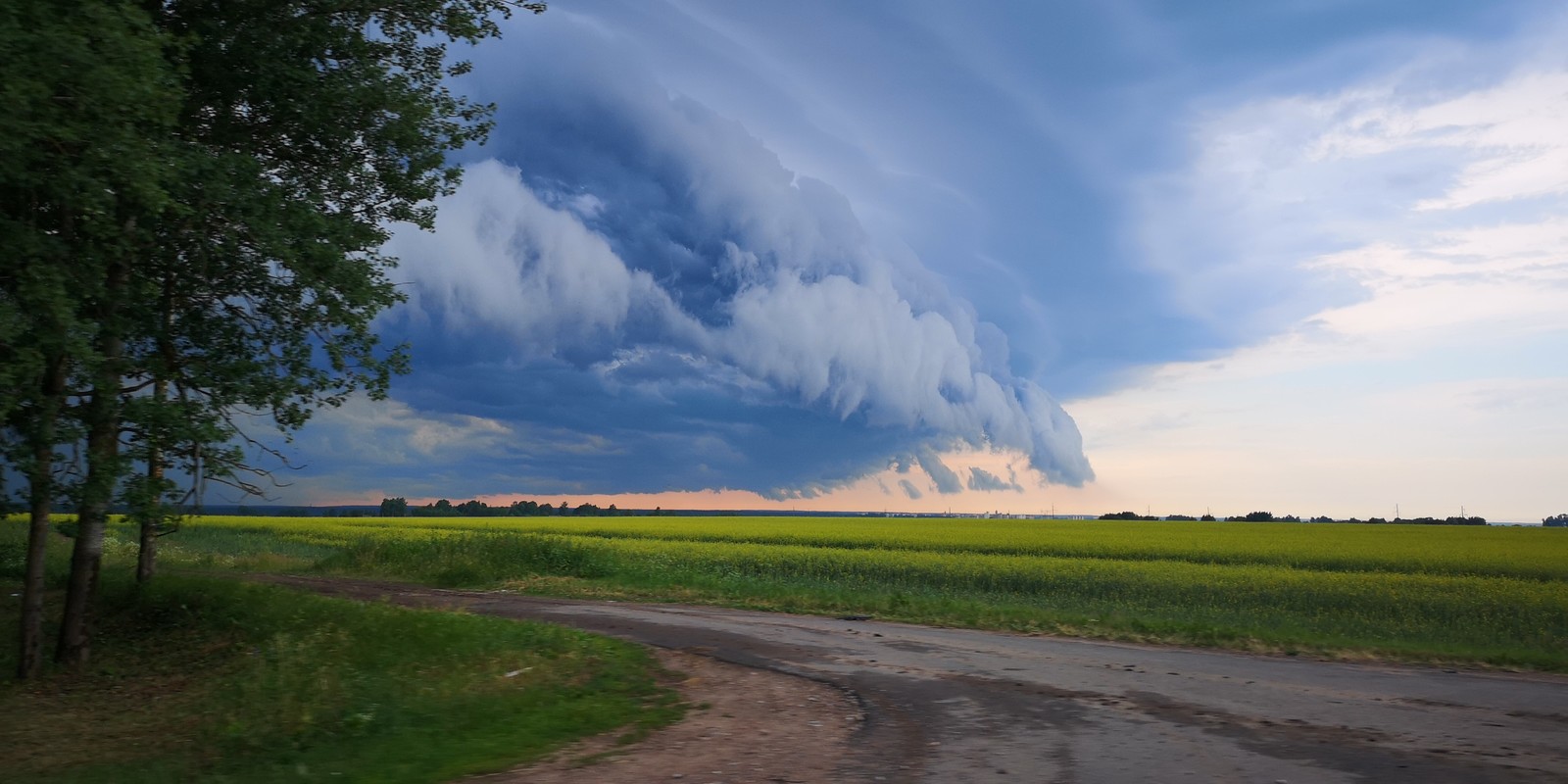 Thunderstorm - My, Thunderstorm, Clouds, The photo