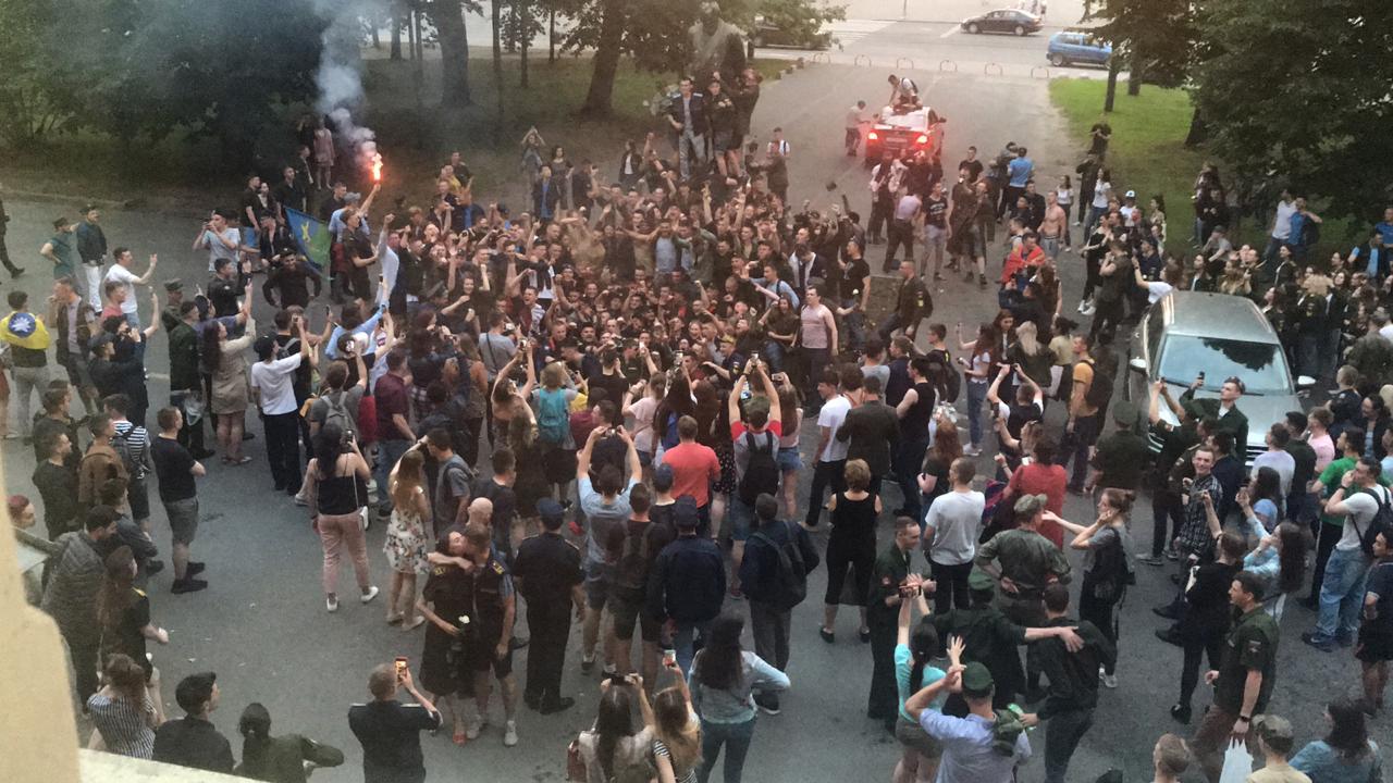 Post 6776606 - High school graduation, Students, Ministry of Defense, Doctors, Military-medical Academy, Saint Petersburg, Video, Longpost, Ministry of Defence