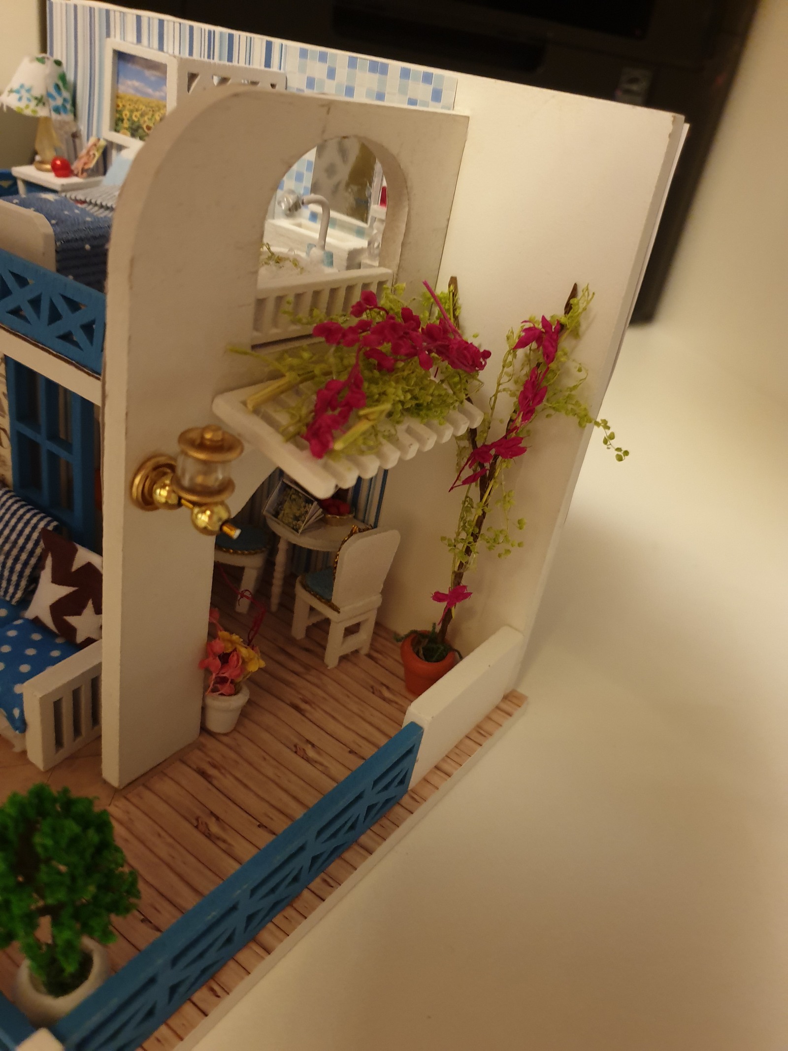 Roombox, miniature house, process - My, Roombox, Miniature, Longpost