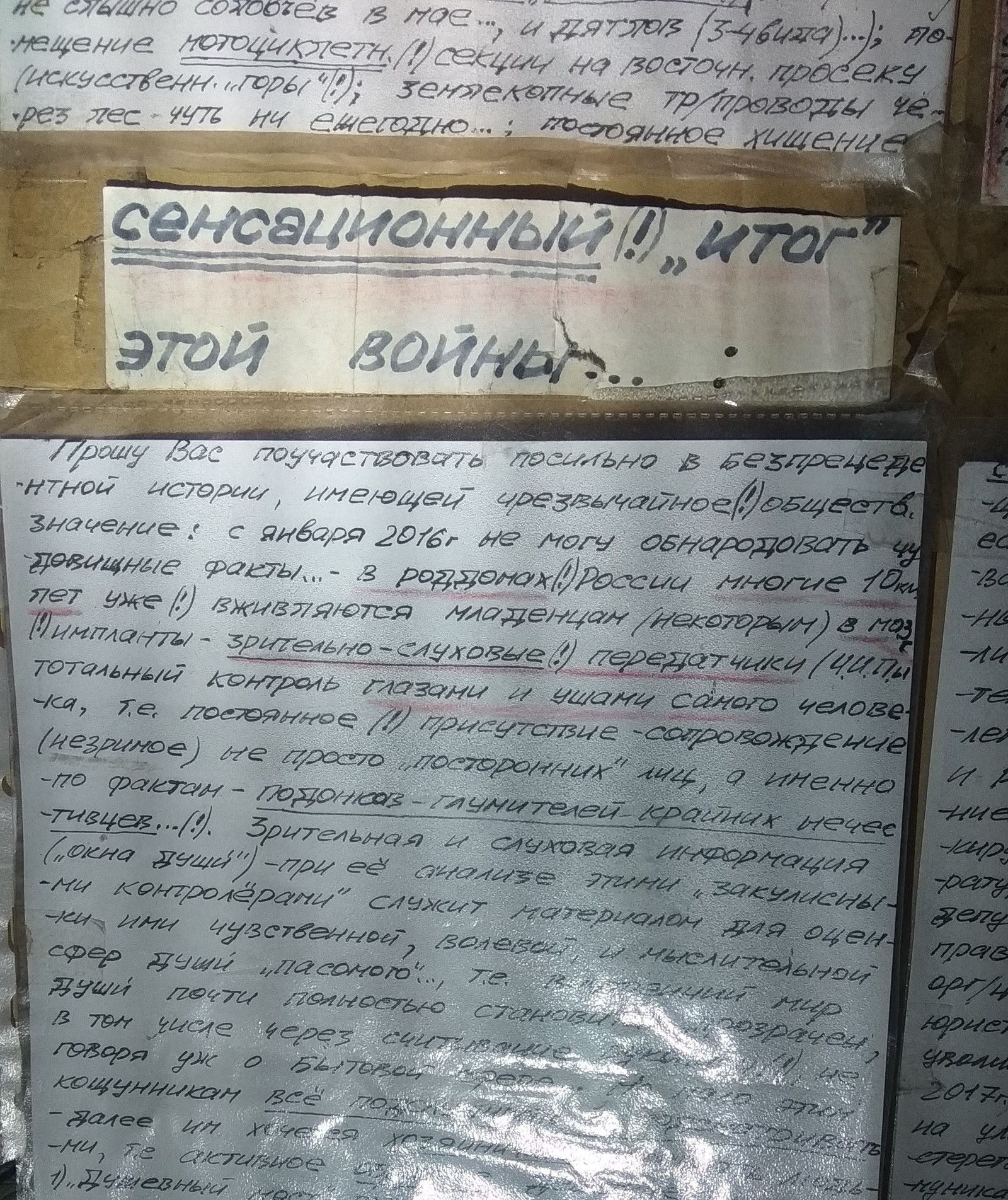 Что у вас в голове? - Чип, Дейл, Теория заговора, Откровение, Длиннопост