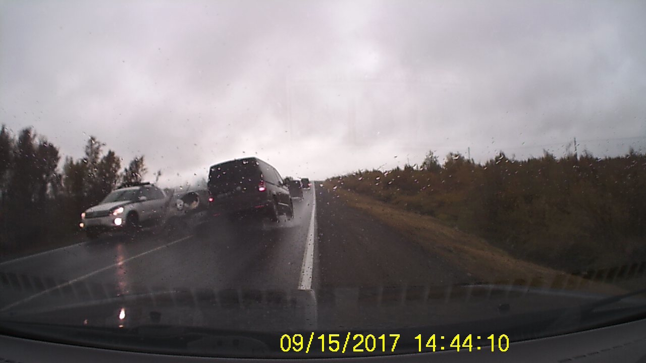 Accident with a convoy of military - My, Road accident, Serdyukov, Murmansk region, Video, Longpost