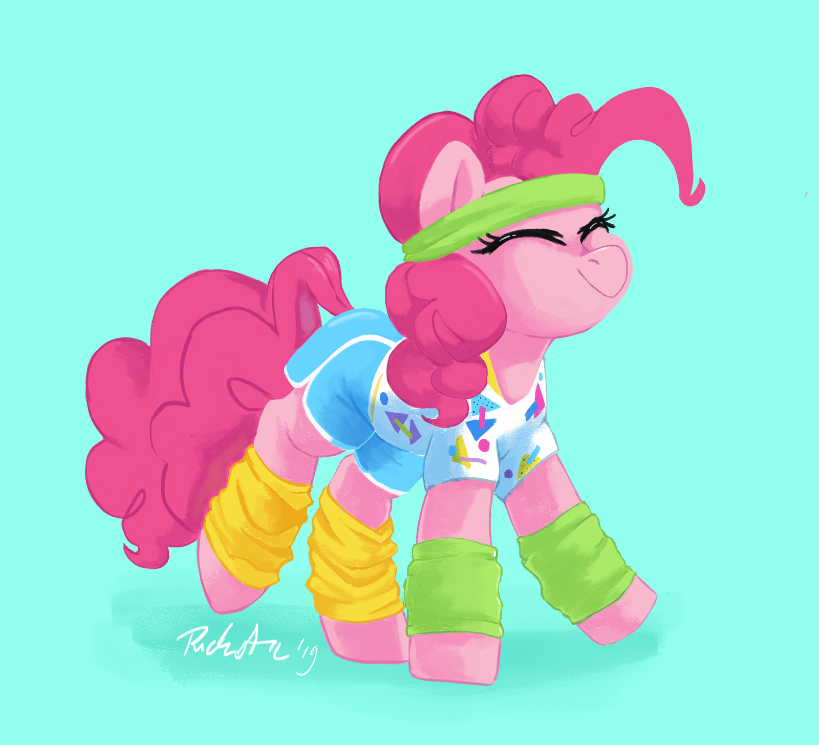 She's Maniac - My Little Pony, Pinkie Pie, Pucksterv