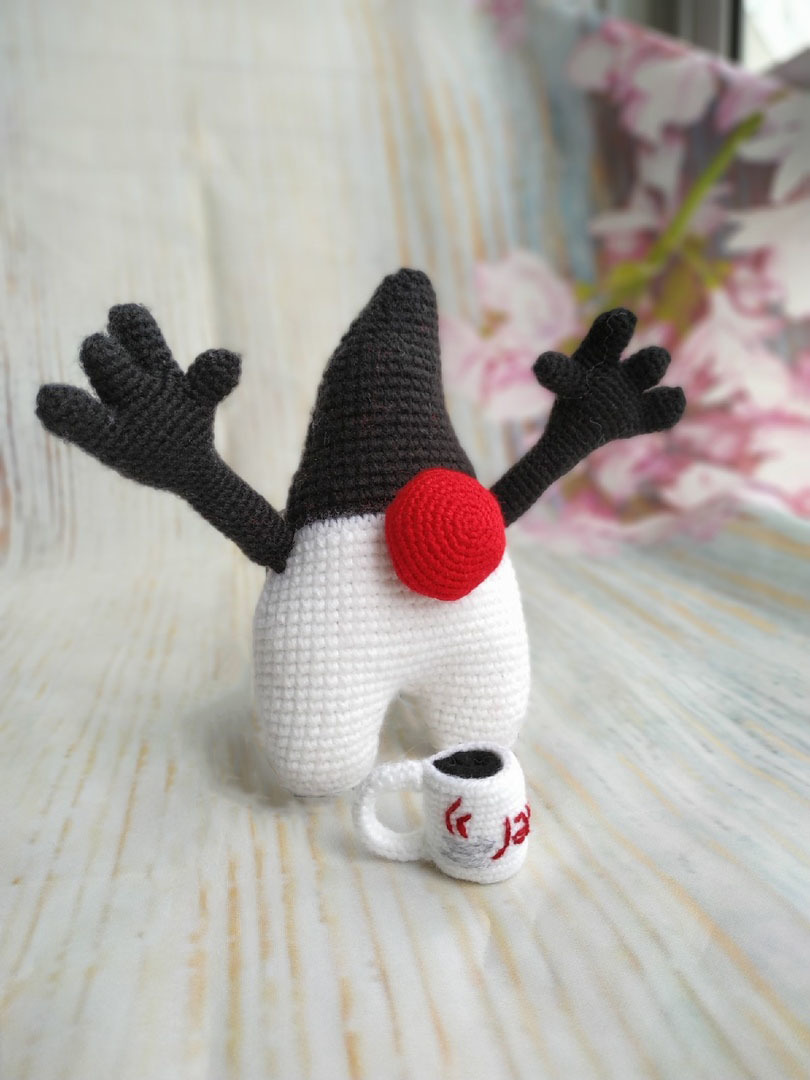 My Duke =) - My, Java, Mascot, Needlework without process, Duke, Knitted toys, Longpost