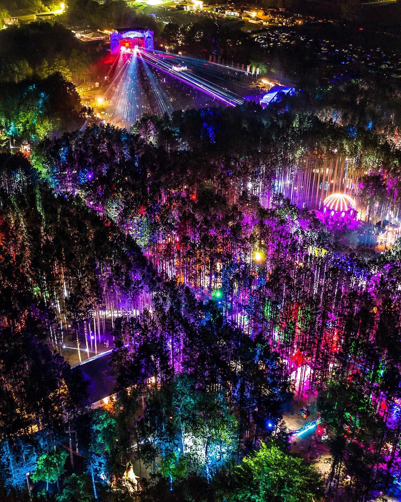 Фестиваль Electric Forest - Фестиваль, Open Air, Электронная музыка, Лес, США, Видео, Длиннопост