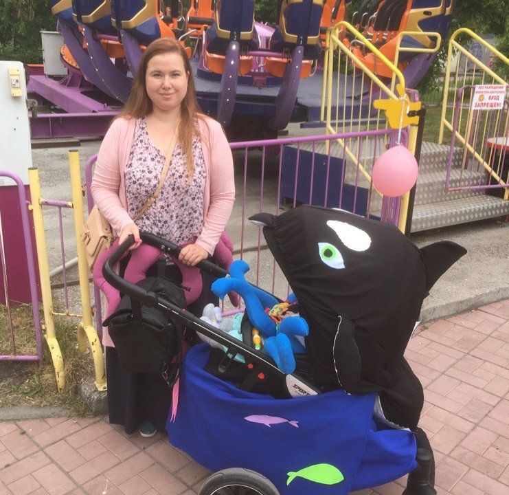 I sewed a costume for the stroller parade in Novosibirsk - My, Parade, Day of the city, Novosibirsk, Longpost