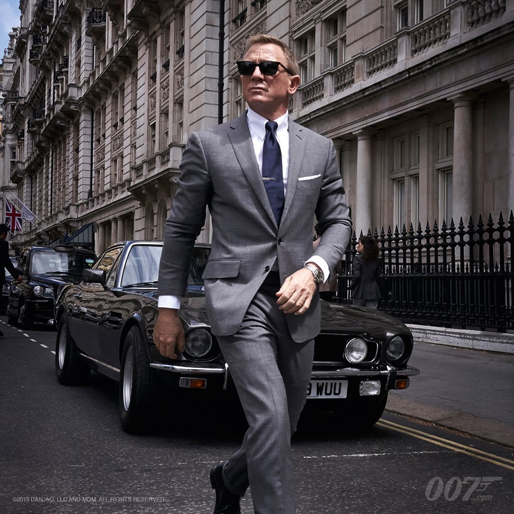 Daniel Craig on the set of Bond 25 - Daniel Craig, James Bond, Ian Fleming, Cary Fukunaga, Promo, Filming, Aston martin, Longpost, 007: No Time to Die