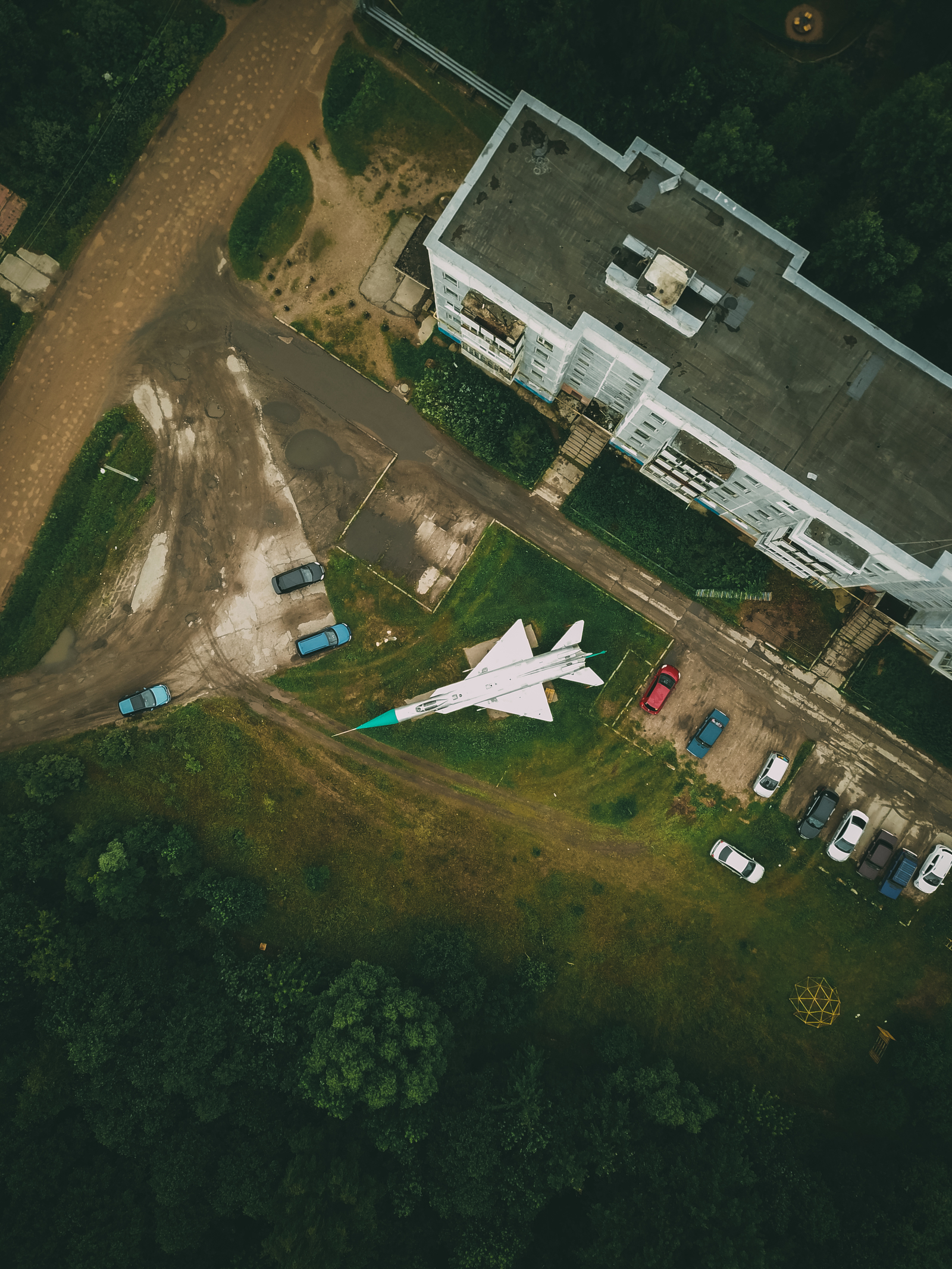 Su-15 in the yard. - My, DJI Mavic PRO, Dorokhovo, Tver region, , , Tver