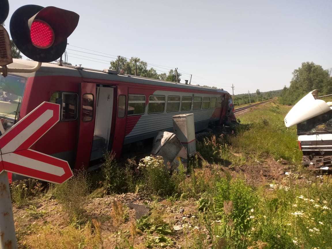 The driver and assistant died due to a violation of traffic rules by the driver while crossing the railway crossing - Railway, Road accident, Driver, Driver assistant, Traffic rules, Violation of traffic rules, news, Negative