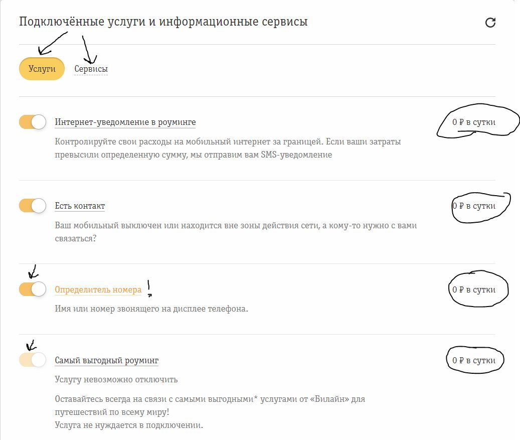 Билайн : сберегаем свои деньги от подписок и услуг - Моё, Билайн, Сотовые операторы, Экономия, Длиннопост