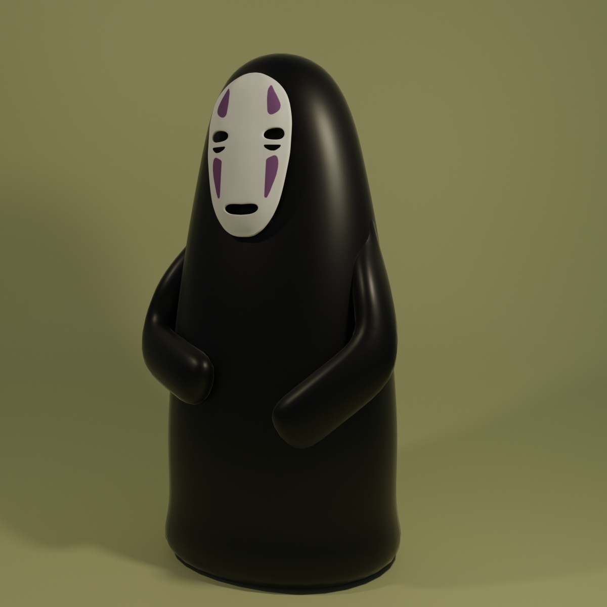 Faceless - My, Blender, 3D