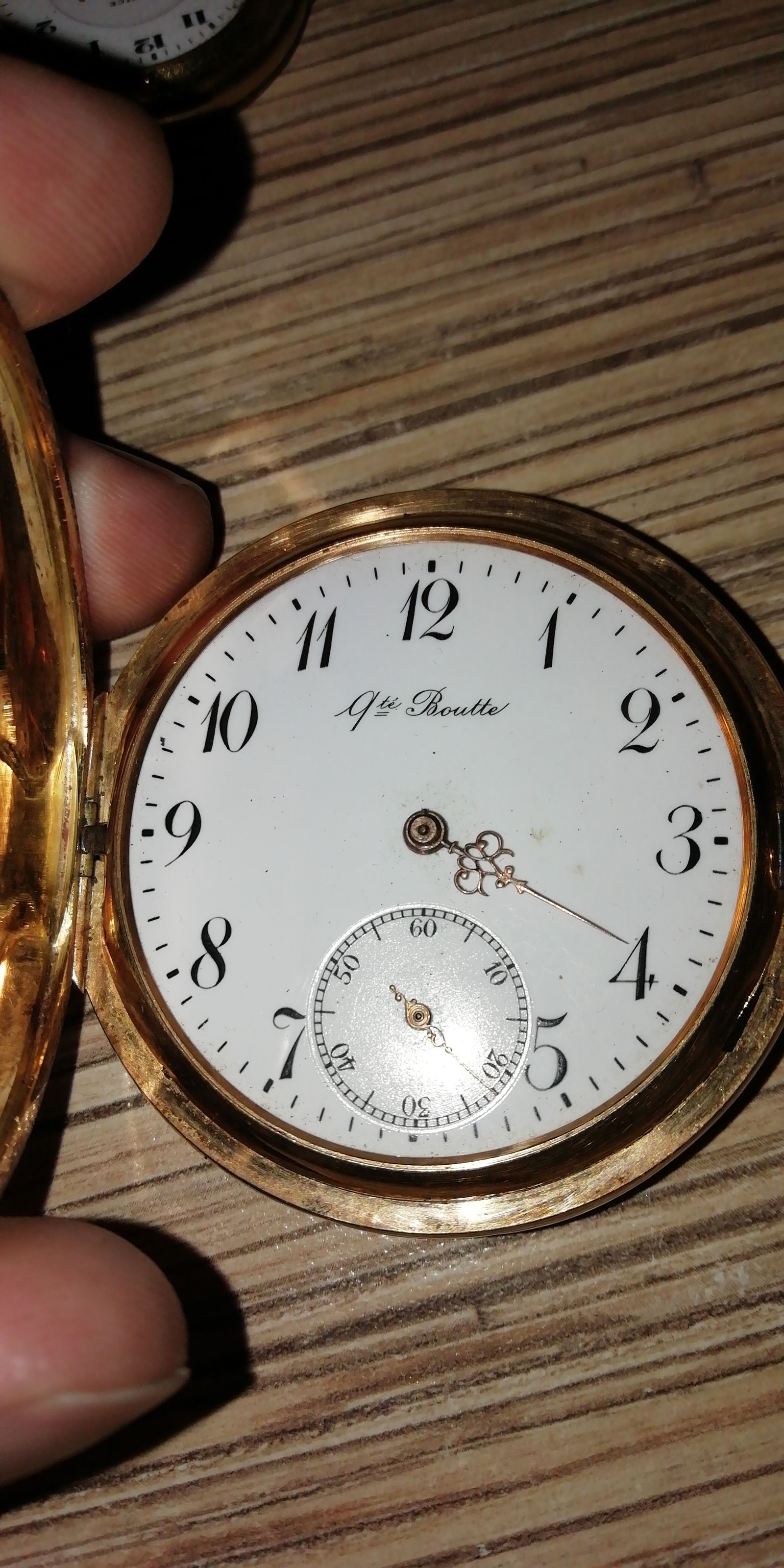 gold watch - My, Antiquarian, Antiques, Gold, Clock, Longpost