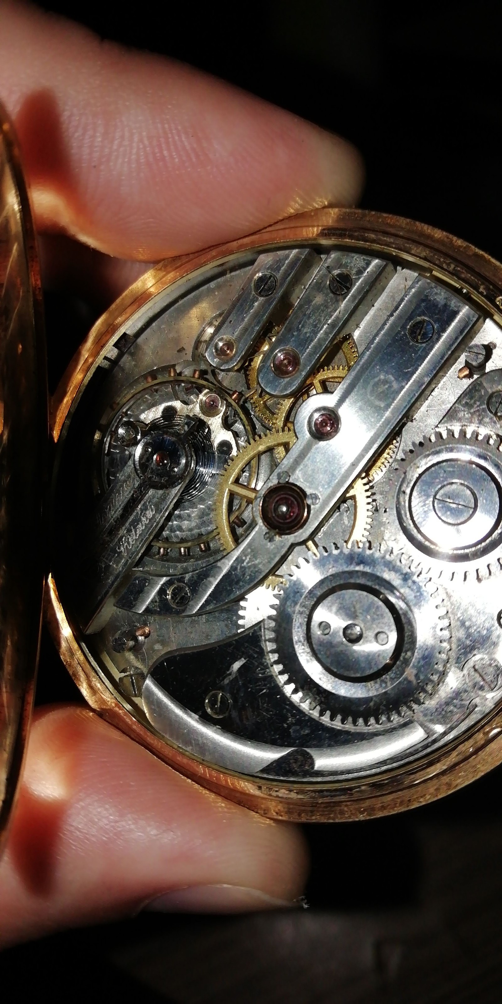 gold watch - My, Antiquarian, Antiques, Gold, Clock, Longpost