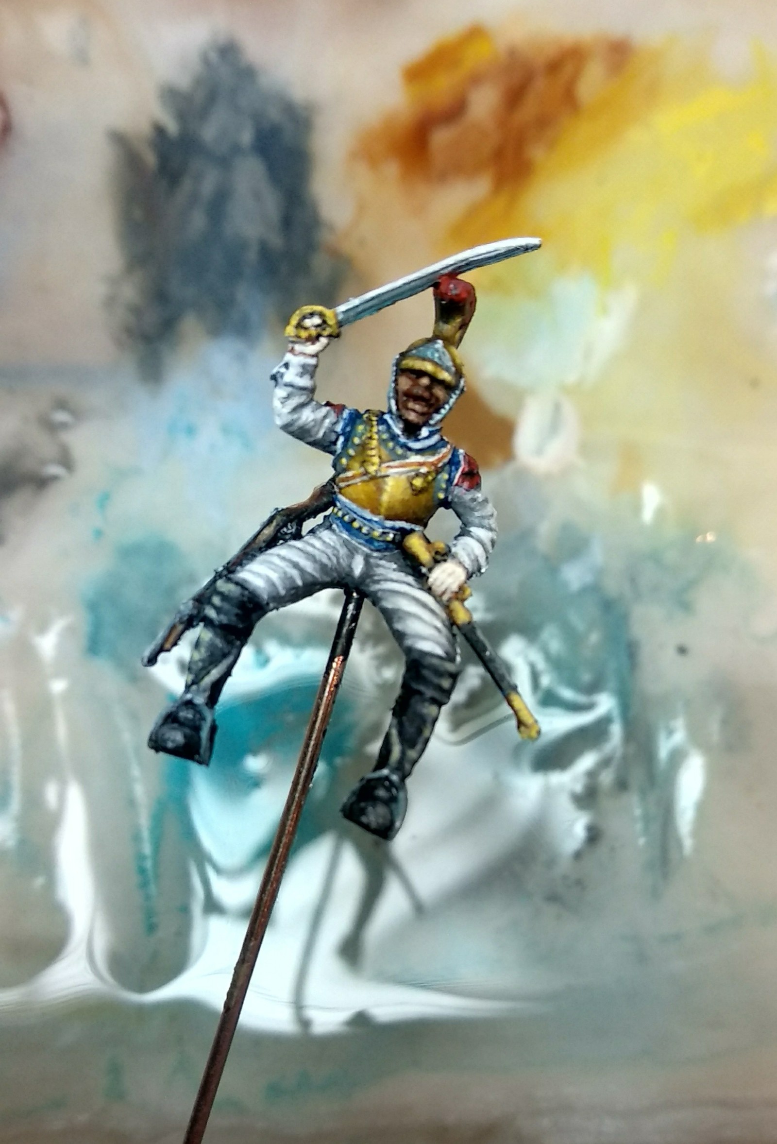 French Carabinieri of Napoleon's Grand Army - My, Miniature, Painting miniatures, France, Napoleon, Cavalry, Longpost