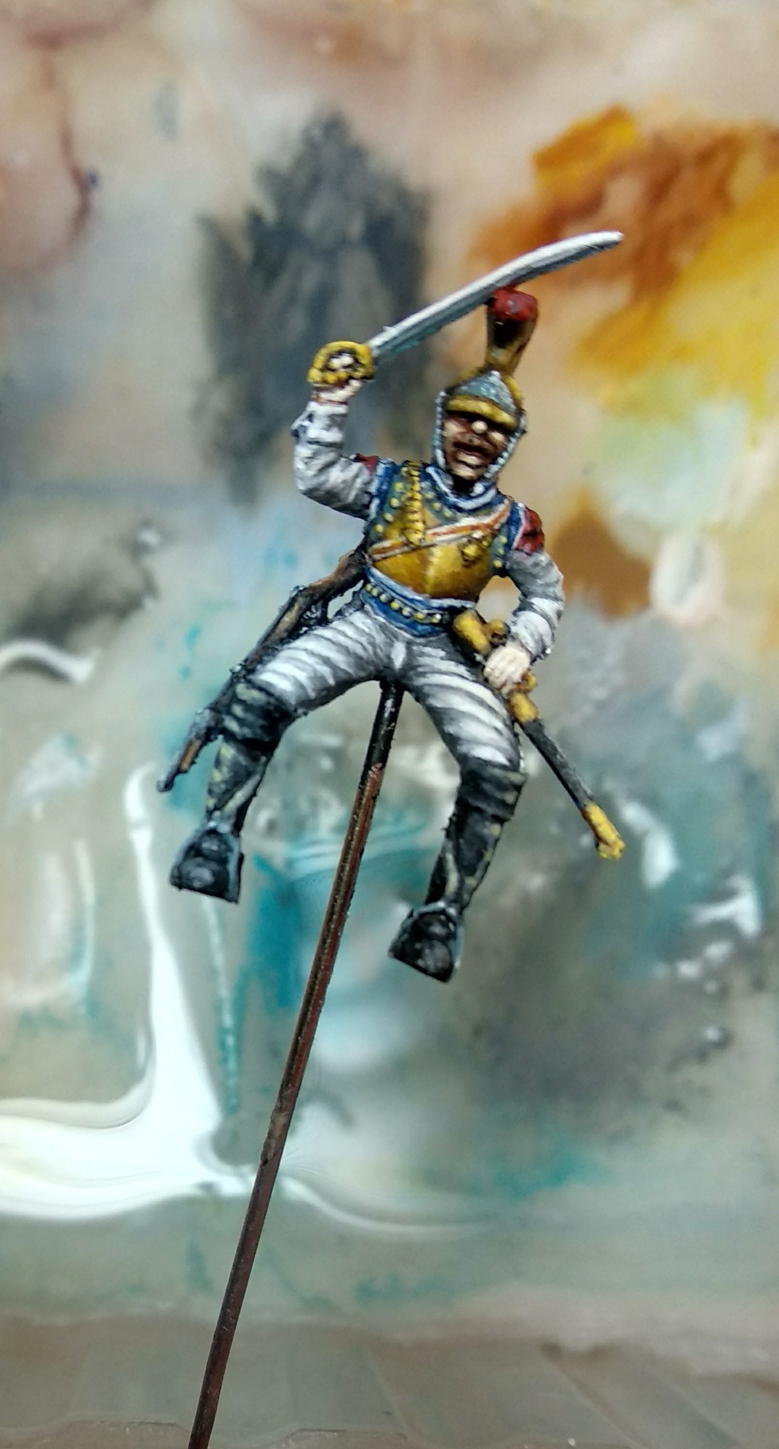 French Carabinieri of Napoleon's Grand Army - My, Miniature, Painting miniatures, France, Napoleon, Cavalry, Longpost