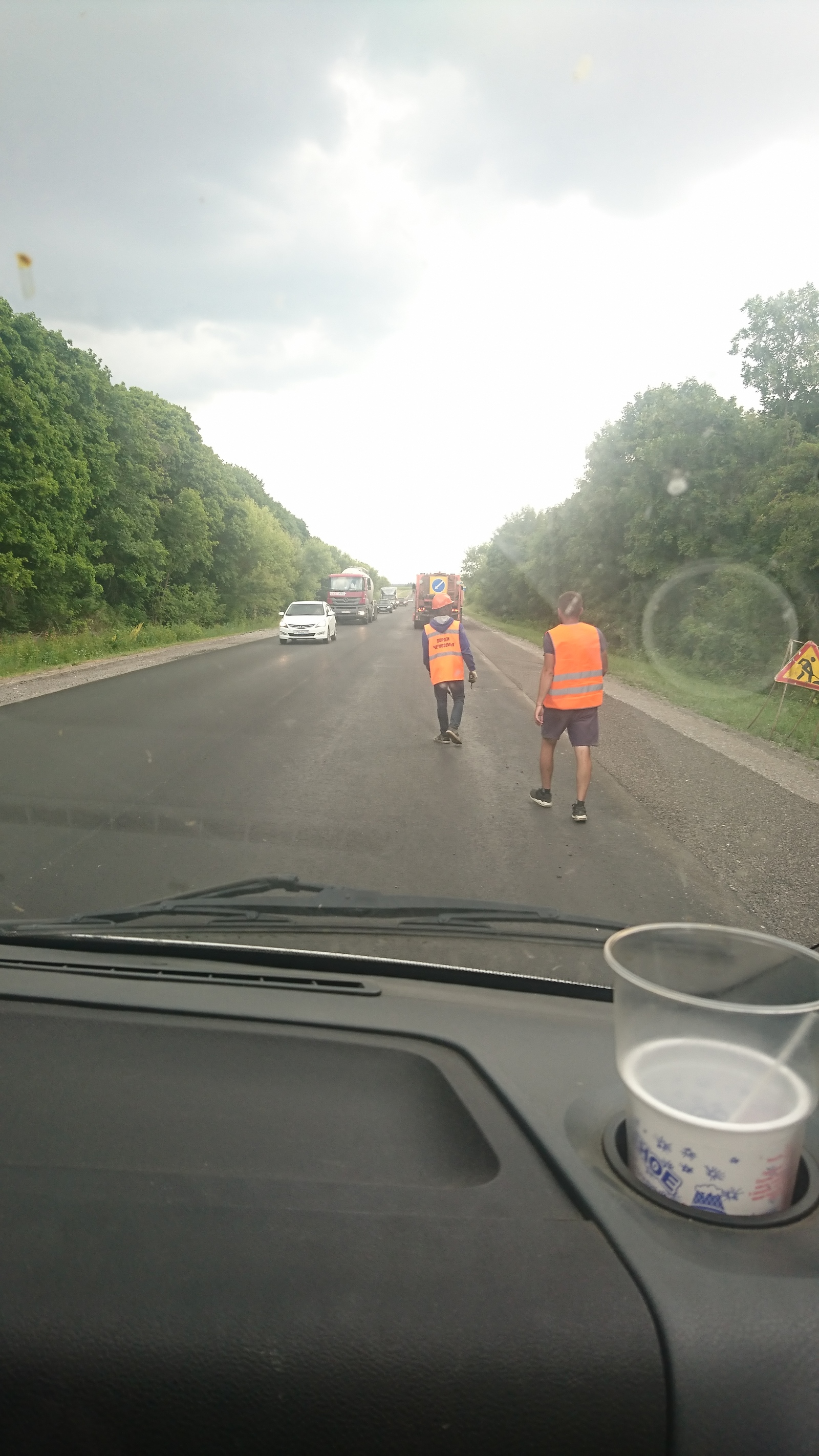 Roads of the Chernozem region - My, Road, Black humor, Chernozemye, Longpost