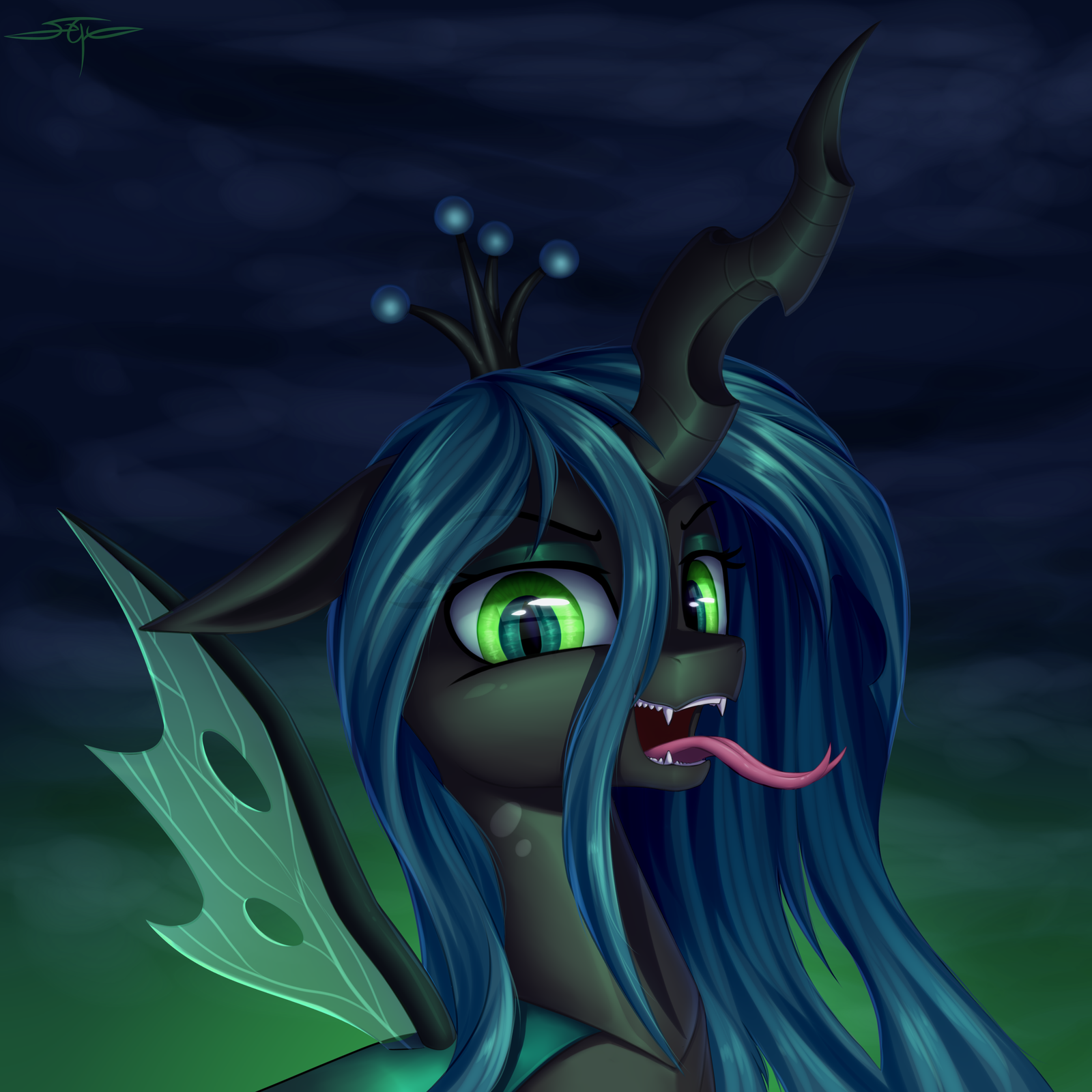 Creasy - My little pony, Queen chrysalis, Setharu