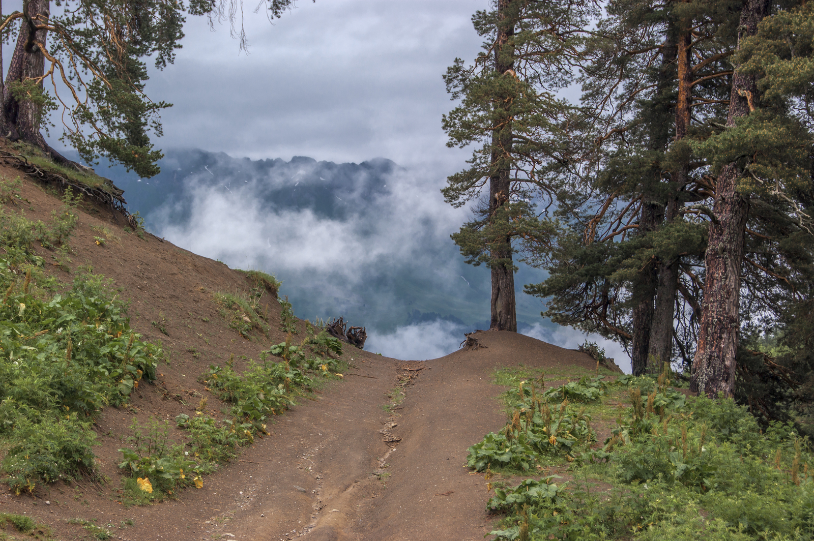 Gloomy foothills - My, The mountains, Hike, Landscape, Nature, The photo, Tourism, Beginning photographer, Arkhyz