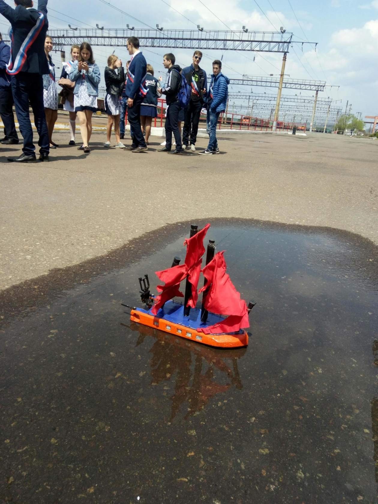 Алые паруса - Крылья Востока, Выпускной, Сельский креатив, Креатив