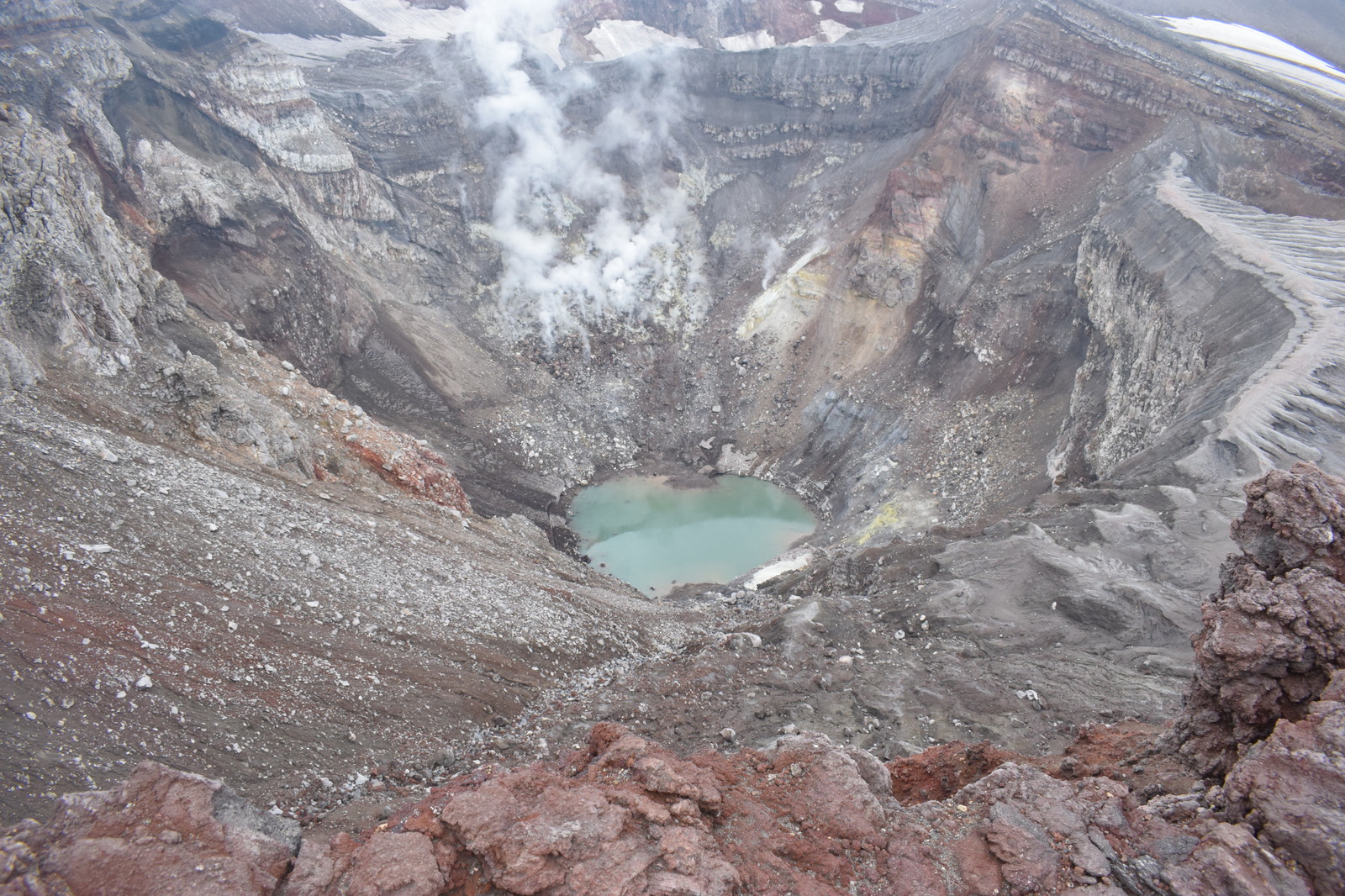 Foggy piece of Kamchatka - My, Kamchatka, The mountains, Hike, Tourism, Longpost, Mutnovsky Volcano