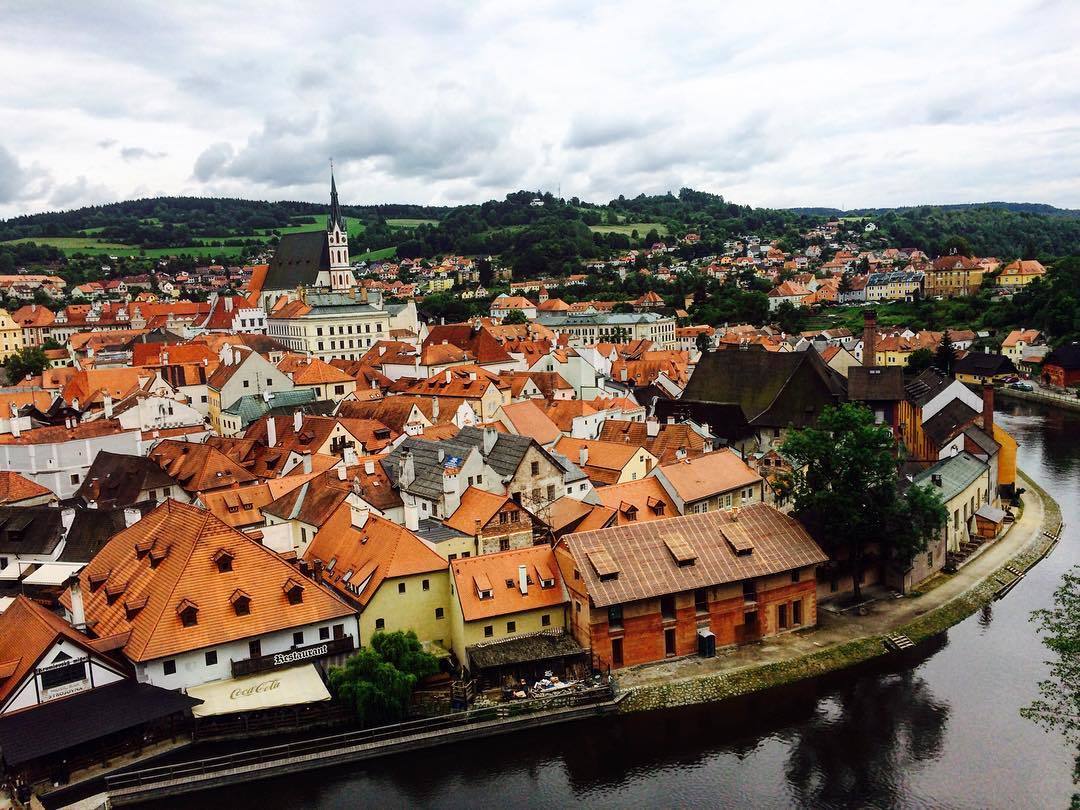 Cesky Krumlov, Czech Republic - My, Czech, The photo