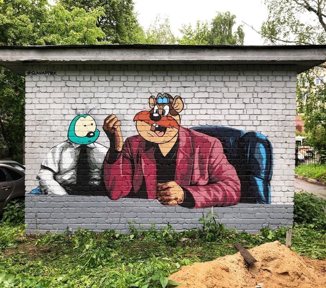 Anti-vandalism - Nizhny Novgorod, Graffiti, Zhmurki