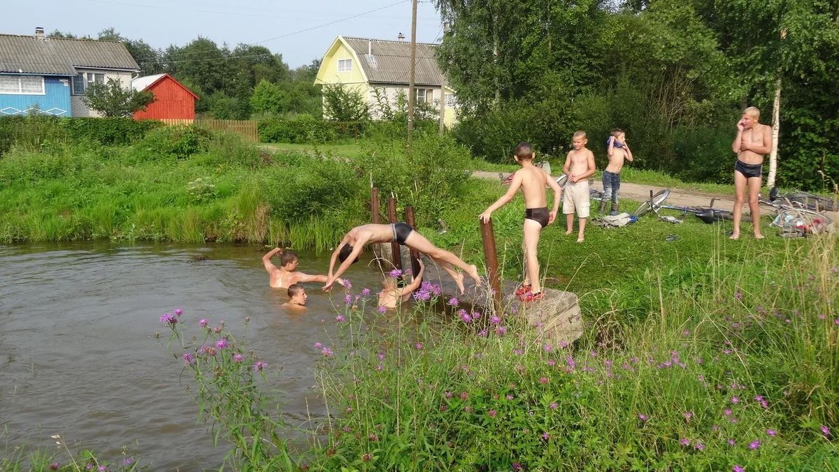 Каникулы в деревне - Фотография, Деревня, Каникулы, Лето, Длиннопост