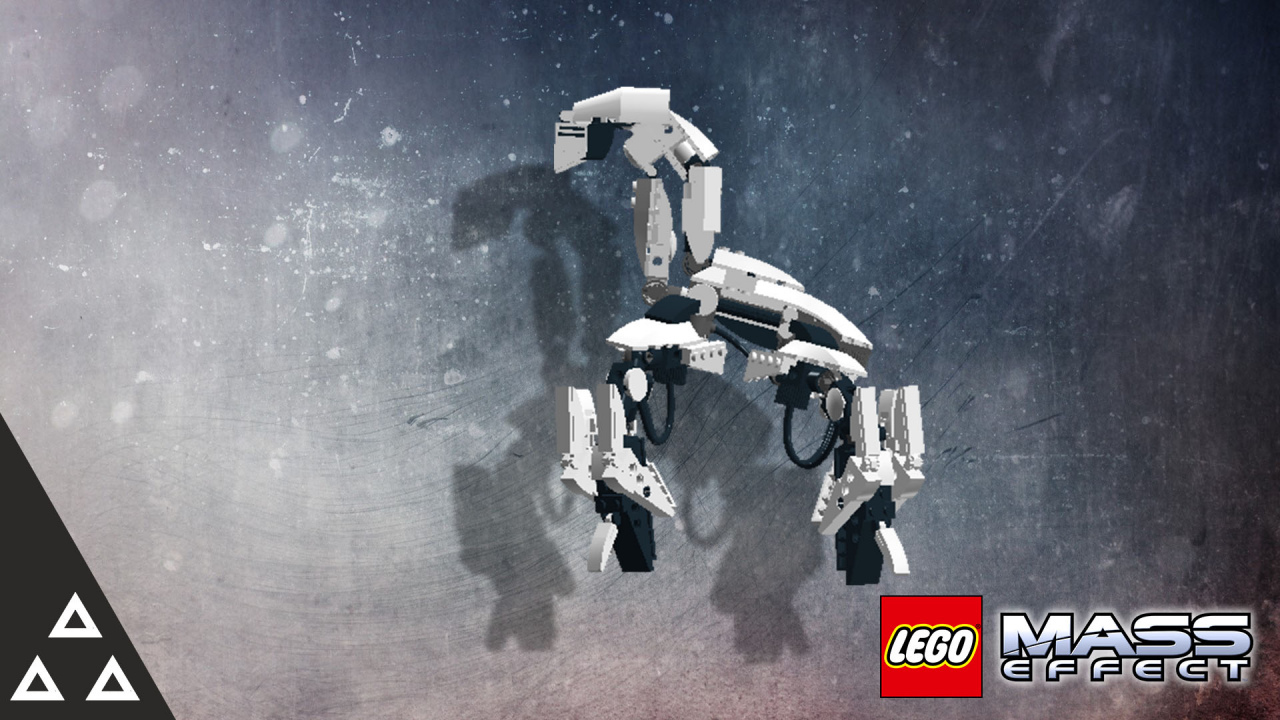 Lego Mass Effect Colossus Geth / tank geth (Lego Mass Effect Colossus Geth) - My, Lego, Mass effect, Games, Toys, Tanks, Colossus, Gets, Longpost