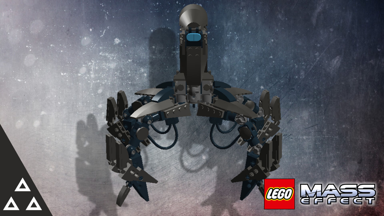 Lego Mass Effect Colossus Geth / tank geth (Lego Mass Effect Colossus Geth) - My, Lego, Mass effect, Games, Toys, Tanks, Colossus, Gets, Longpost