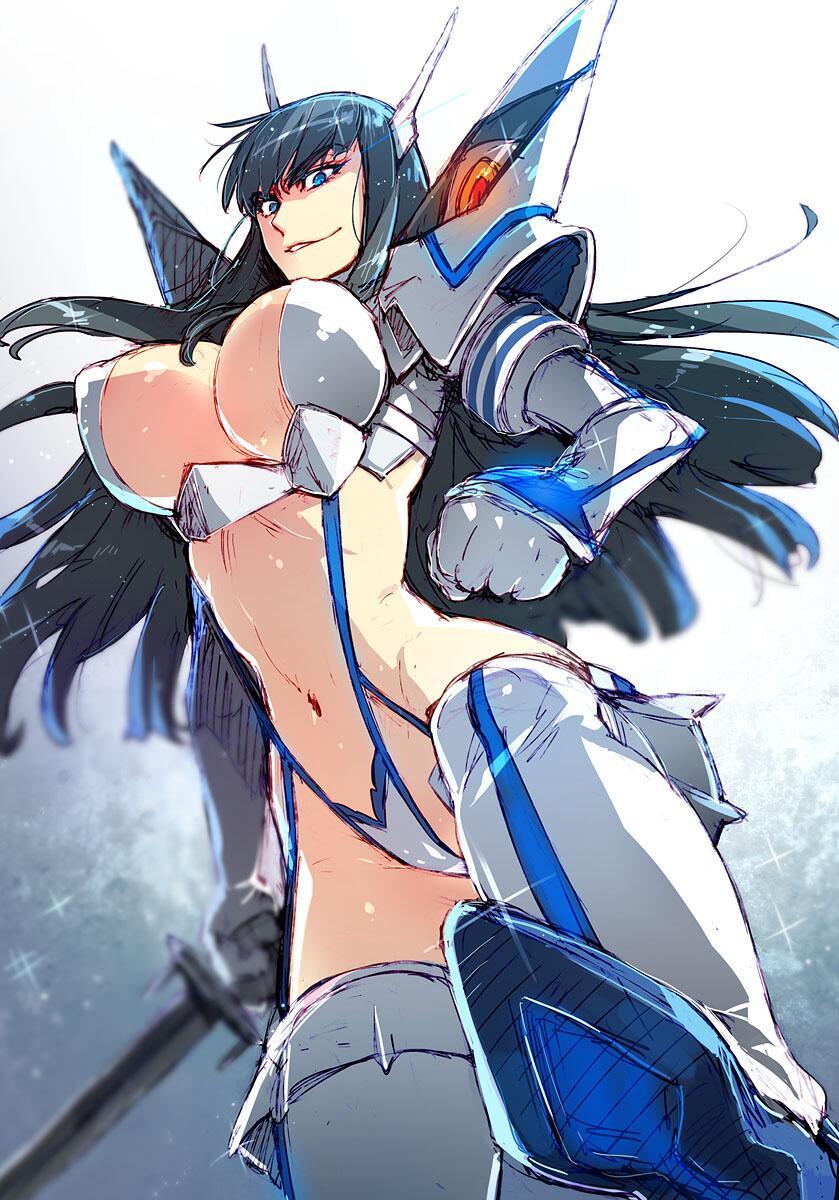 Single character post - Kiryuin Satsuki - NSFW, Anime, Kill la Kill, Cosplay, Art, Images, Longpost, Anime art, Kiryuuin Satsuki