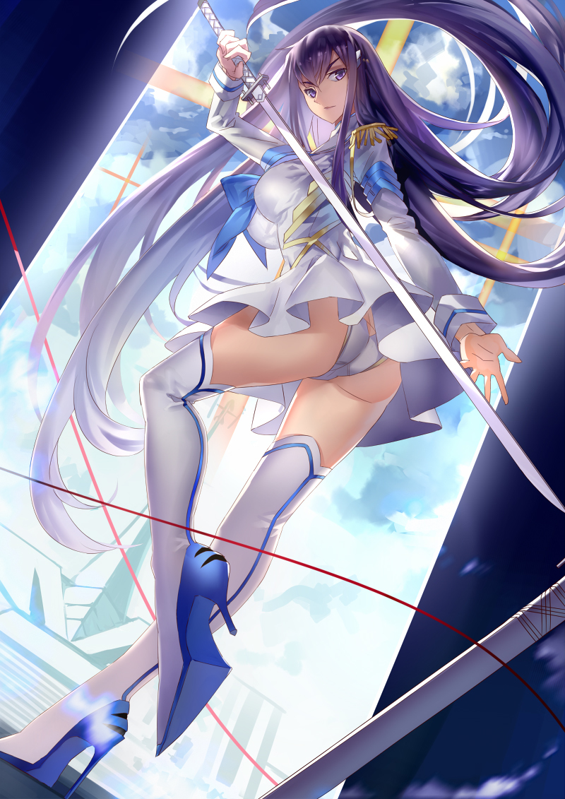 Single character post - Kiryuin Satsuki - NSFW, Anime, Kill la Kill, Cosplay, Art, Images, Longpost, Anime art, Kiryuuin Satsuki