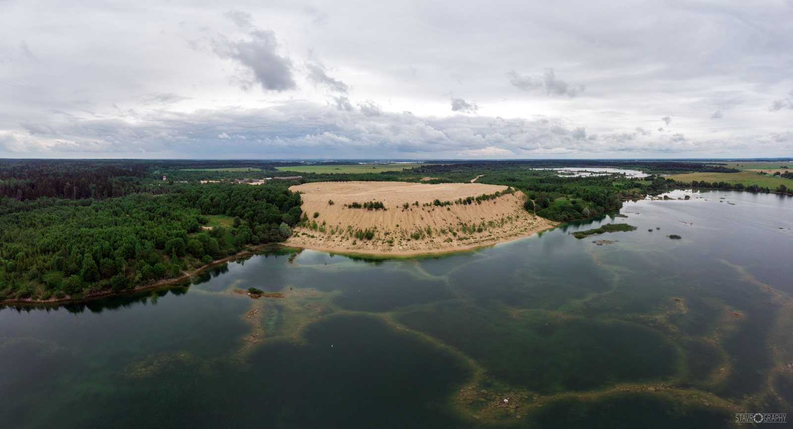 Bornitsky quarries - My, Career, Leningrad region, Quadcopter, DJI Mavic Air, Longpost