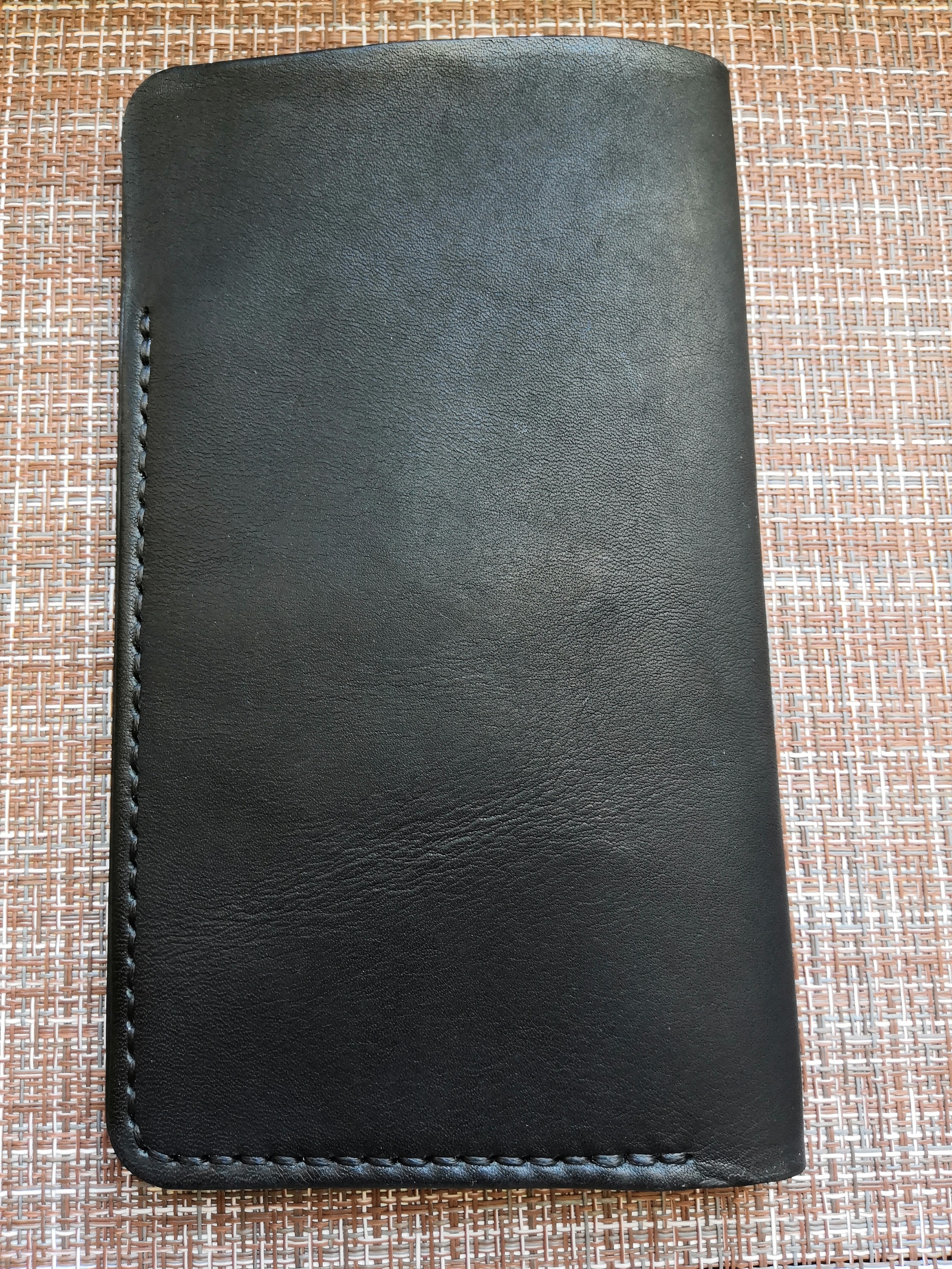 My crafts part 2 - My, Leather, Wallet, Handmade, Leather craft, Longpost